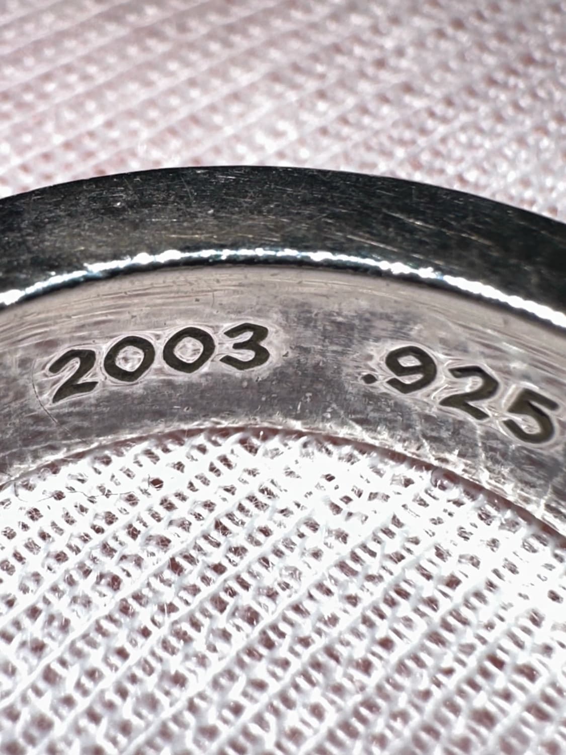 [US 10.5] 백화점판 정품 크롬하츠 포에버링 6mm 상품이미지8