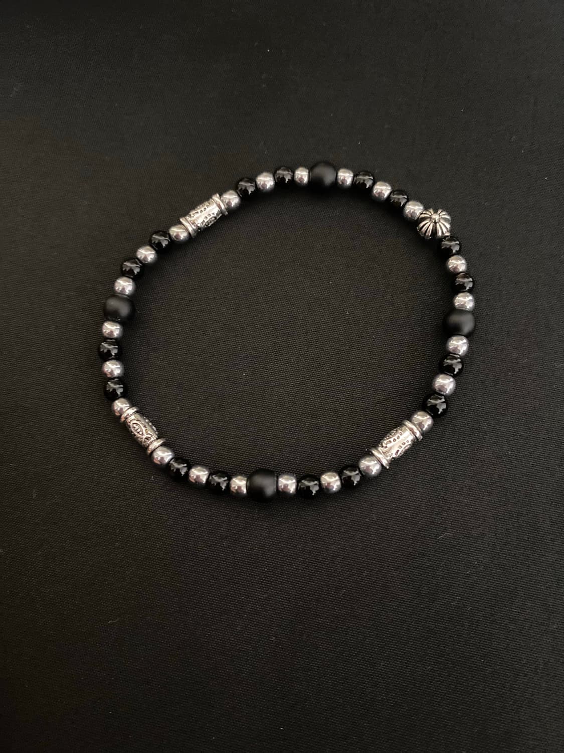 오닉스 팔찌 4mm 상품이미지1