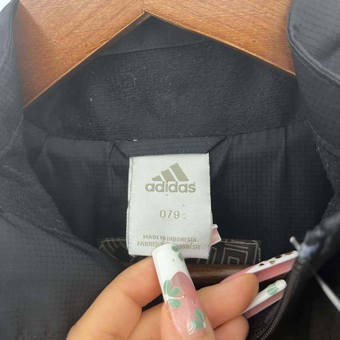 아디다스 올드스쿨 스트릿 빈티지 배색 바람막이 자켓 100 C11032 상품이미지5