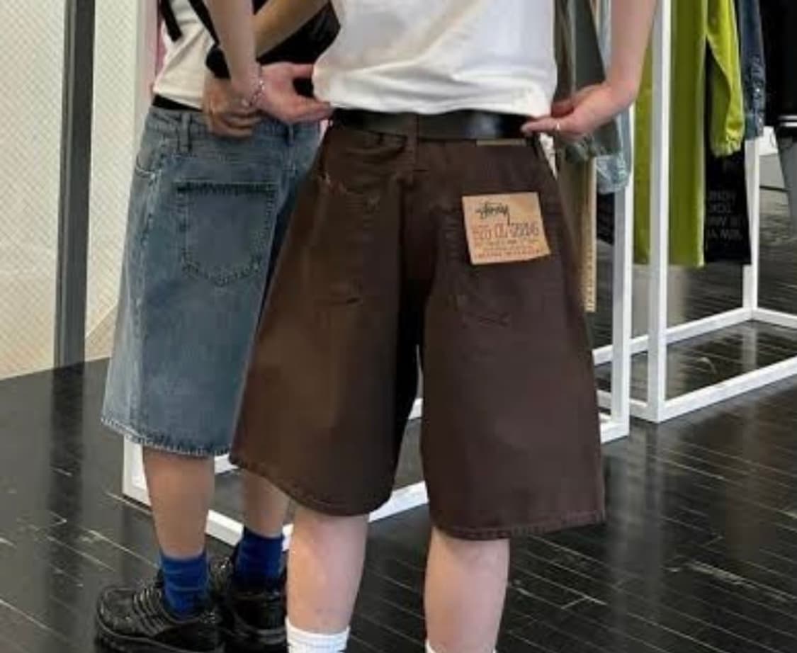 섹시할래? 스투시 반바지 배기핏 상품이미지3