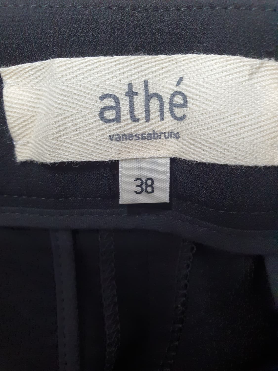 아떼바네사부르노 블랙 기본 슬랙스 사이즈 38 상품이미지8