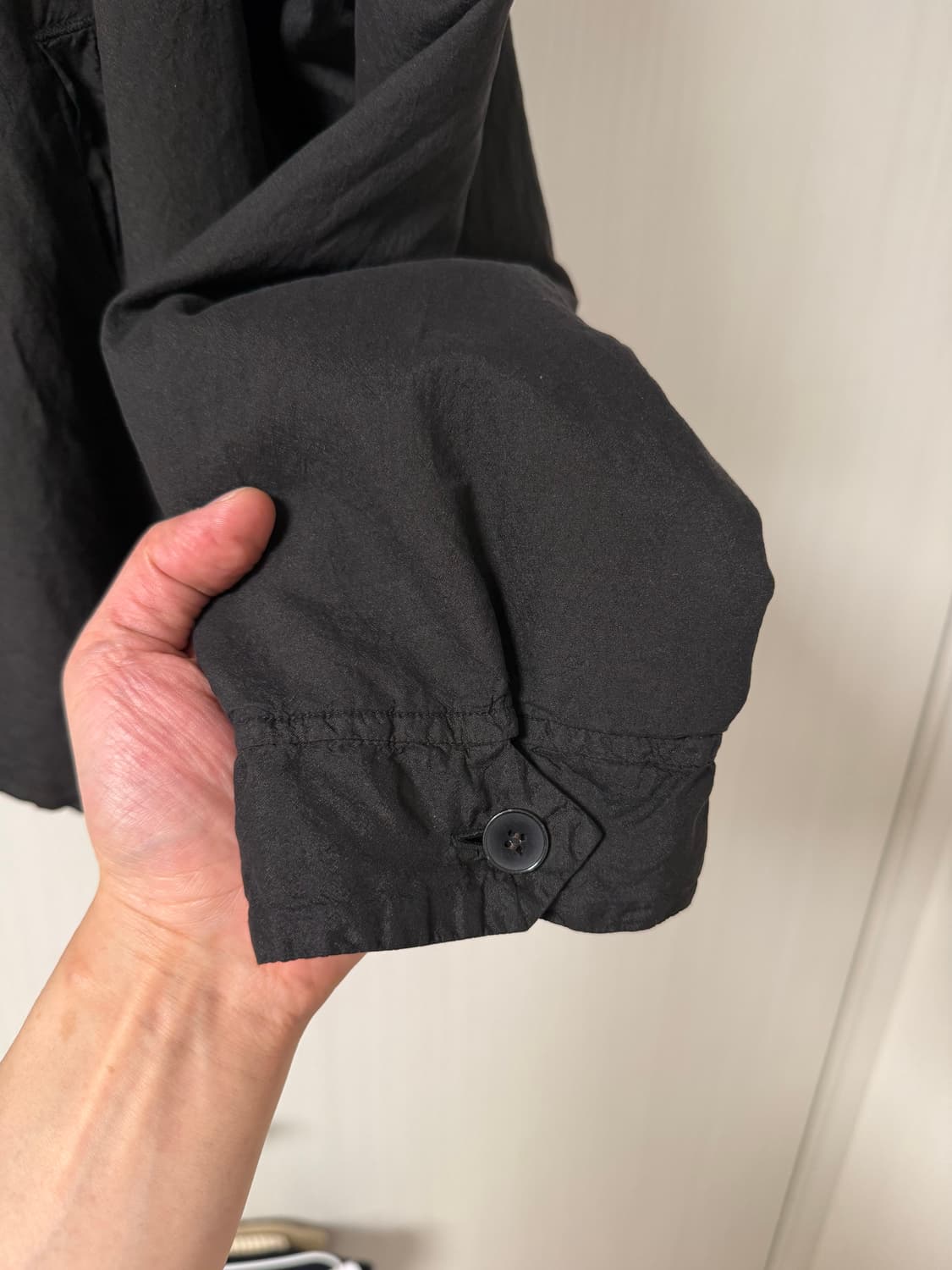 [3] 코모리 25ss 실크 가먼트다잉 블루종 상품이미지5