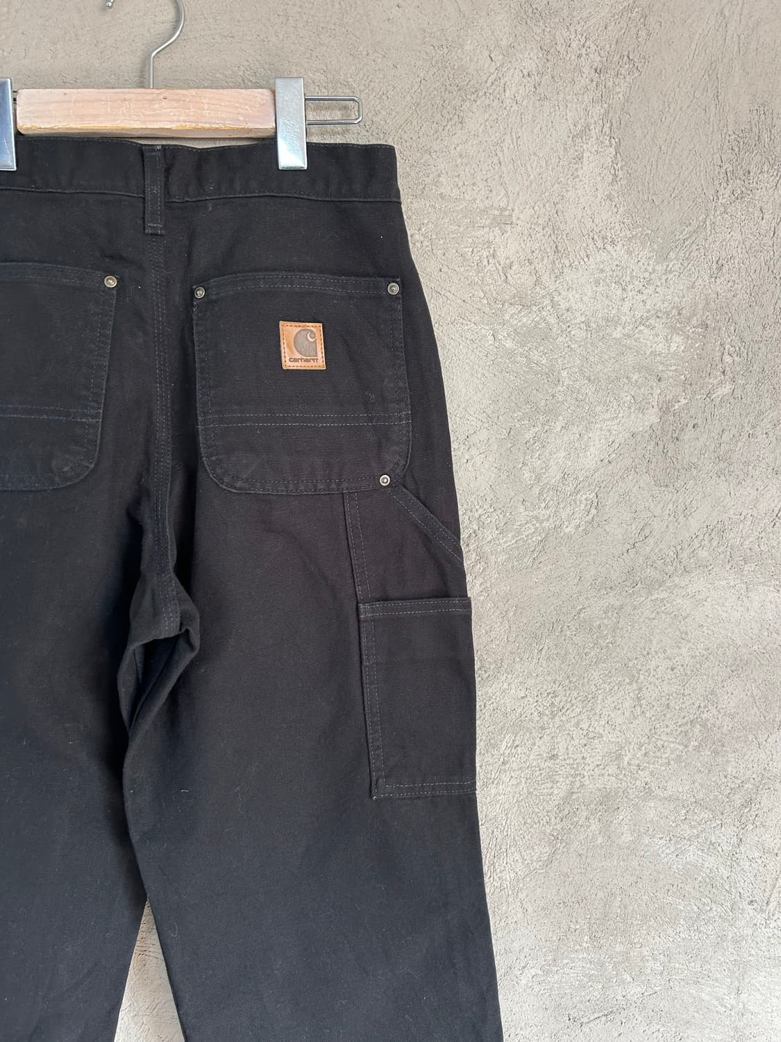 칼하트 더블니 블랙팬츠 상품이미지4