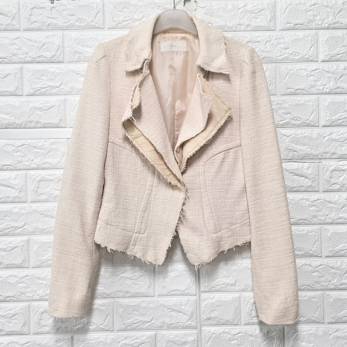 택포_ 한섬 시스템 트위드 자켓 S 상품이미지1