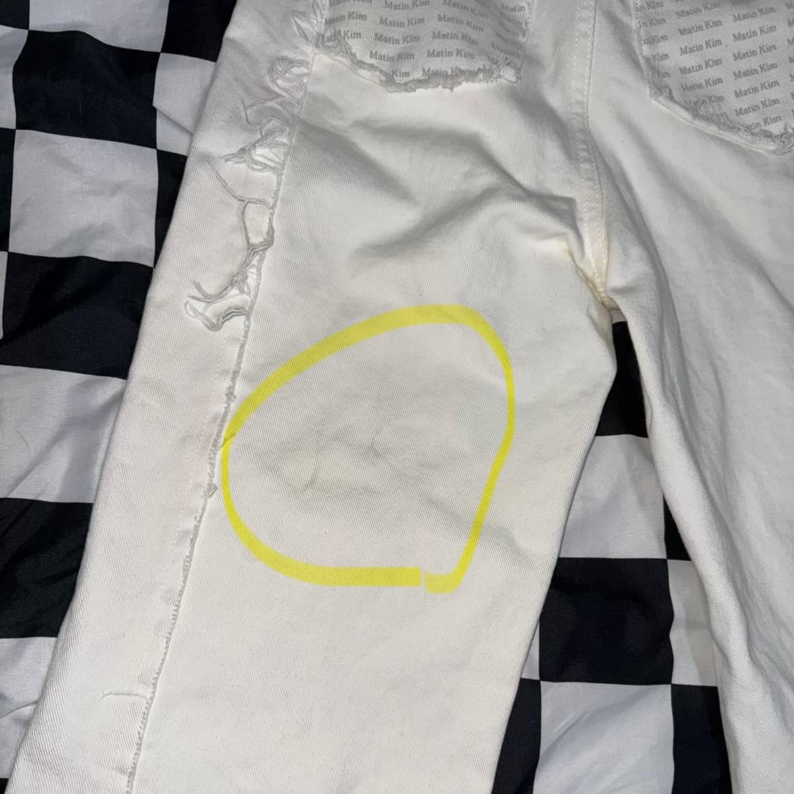 마뗑킴 커브스 디테일 팬츠 상품이미지3
