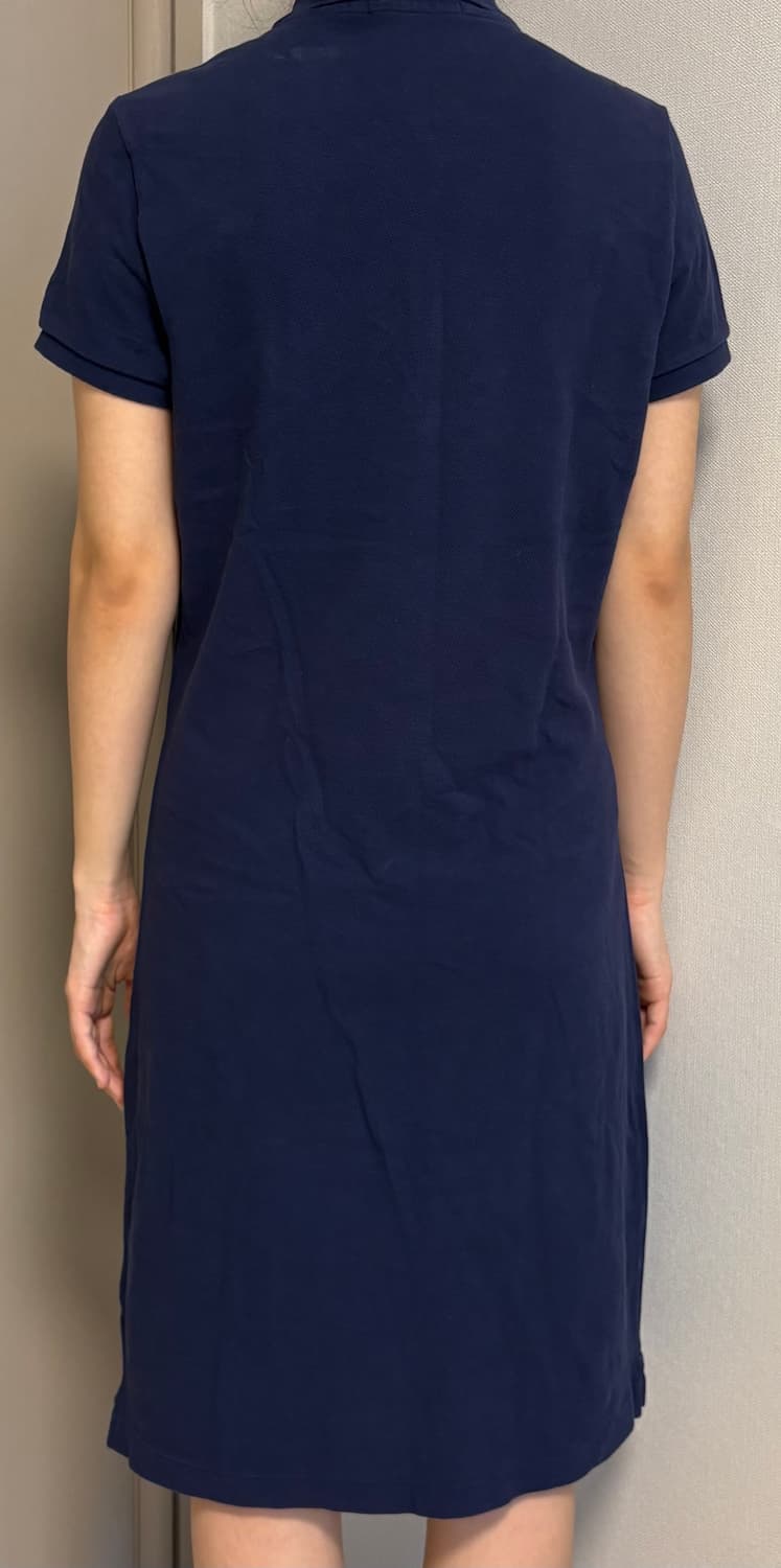 폴로 남색 롱원피스 상품이미지4