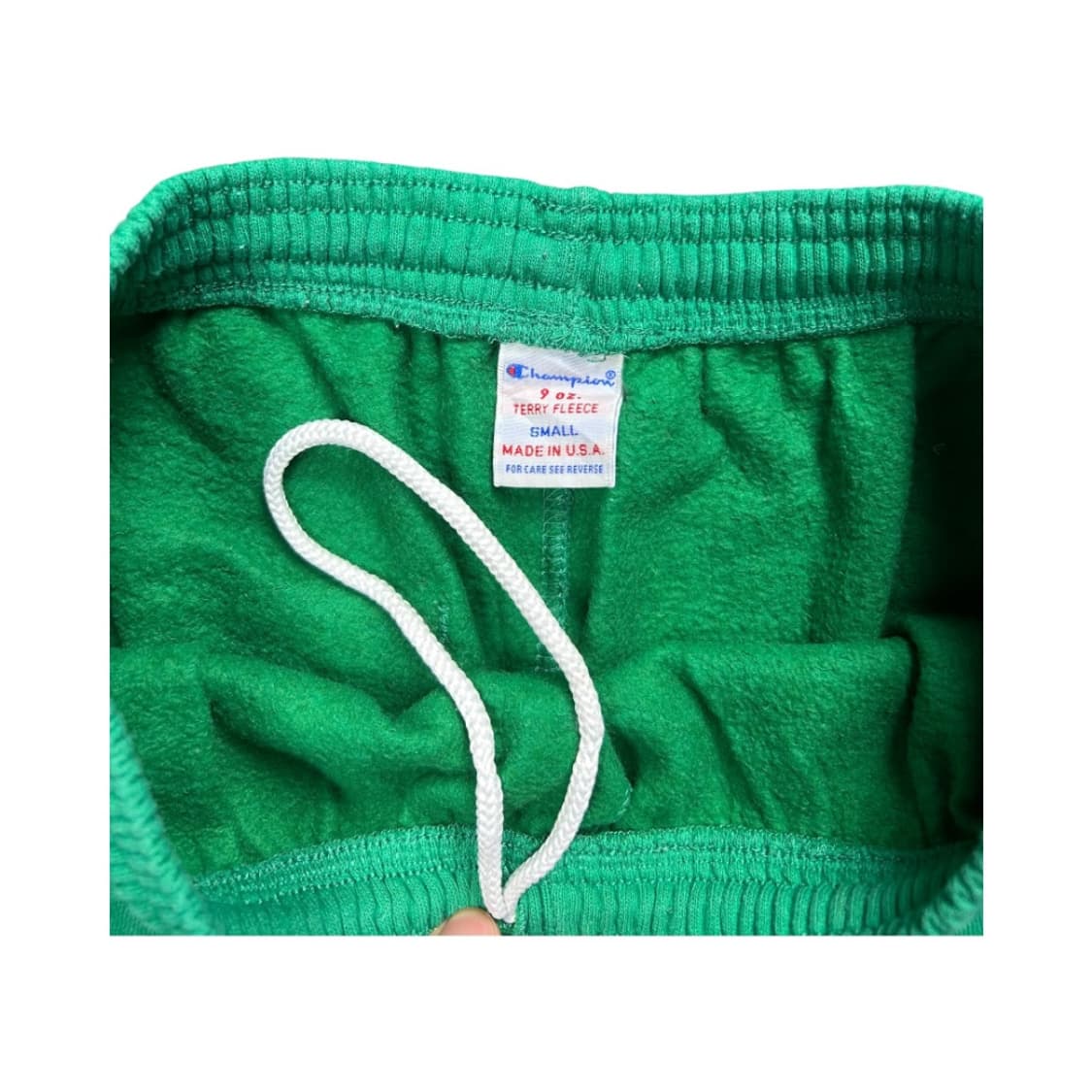 S) 챔피온 USA 그린 헤비 코튼 트레이닝 쇼츠 BC-031 상품이미지4