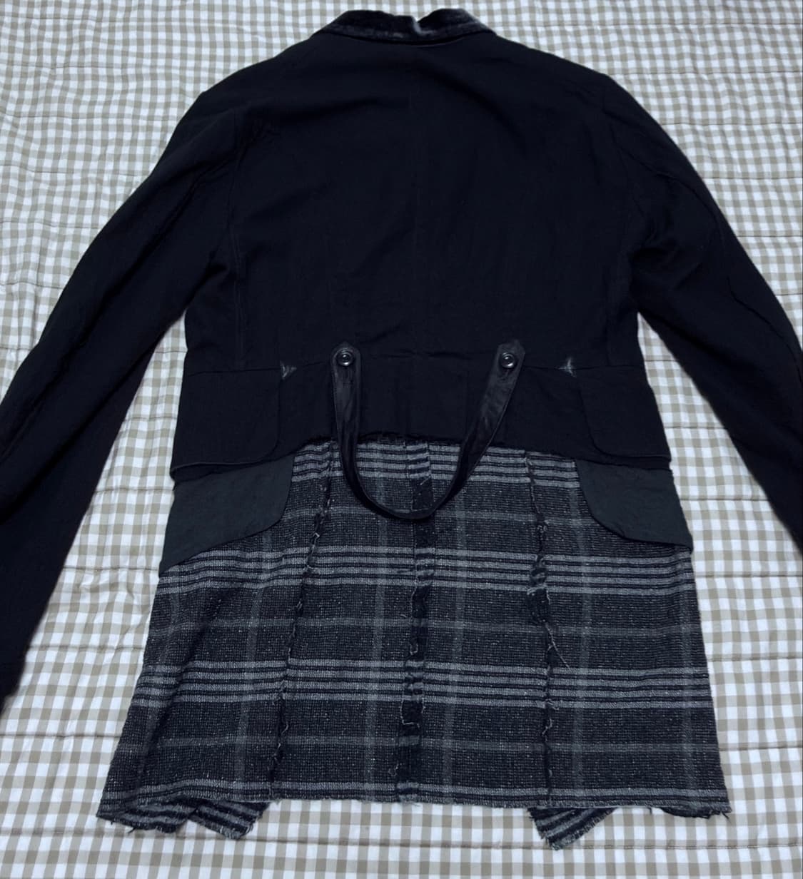 솔로이스트 14aw 컷 아웃 스왈로테일 자켓 48 상품이미지2