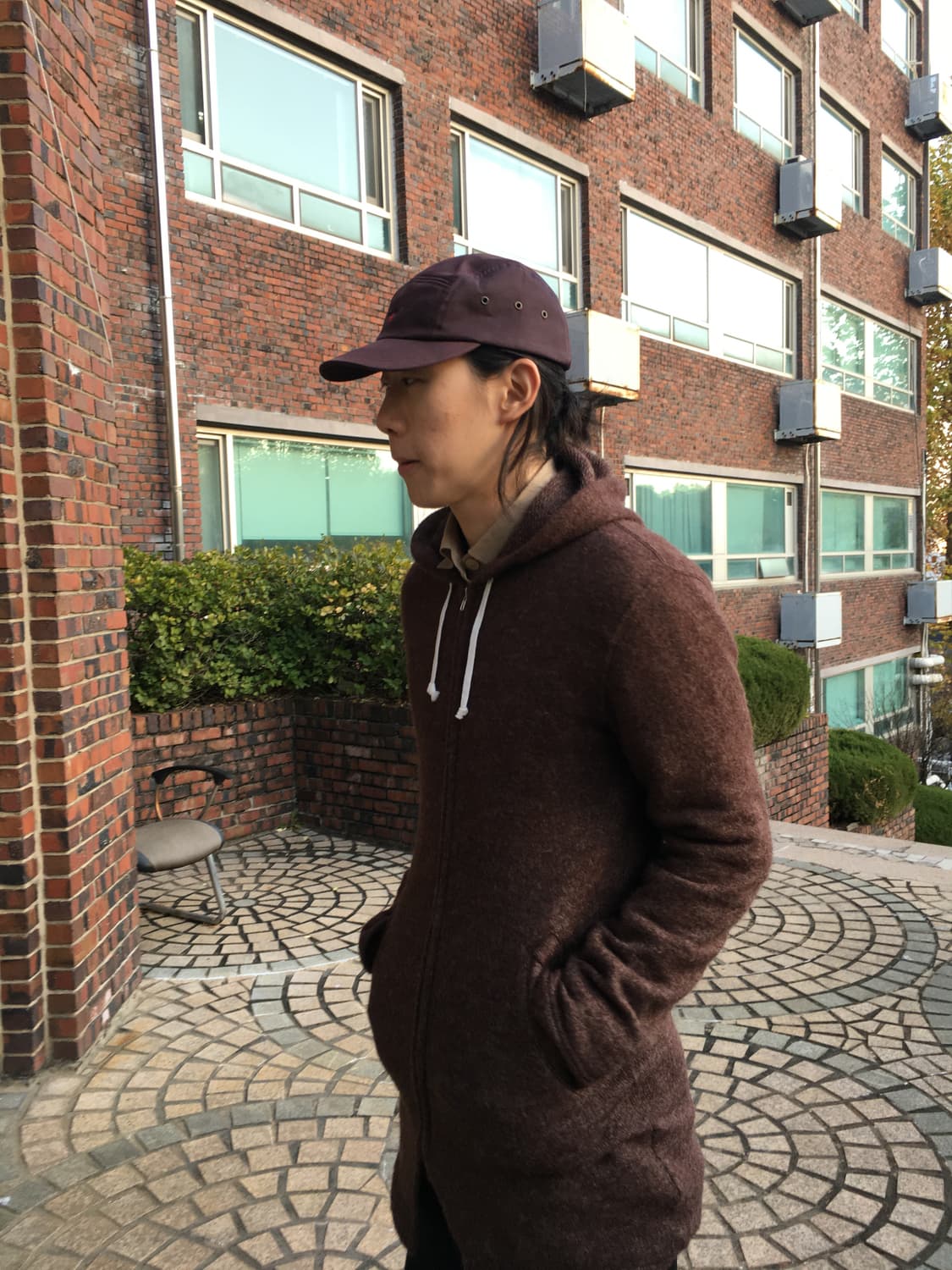 꼼데가르송 옴므 플러스 니티드 후드코트 상품이미지9