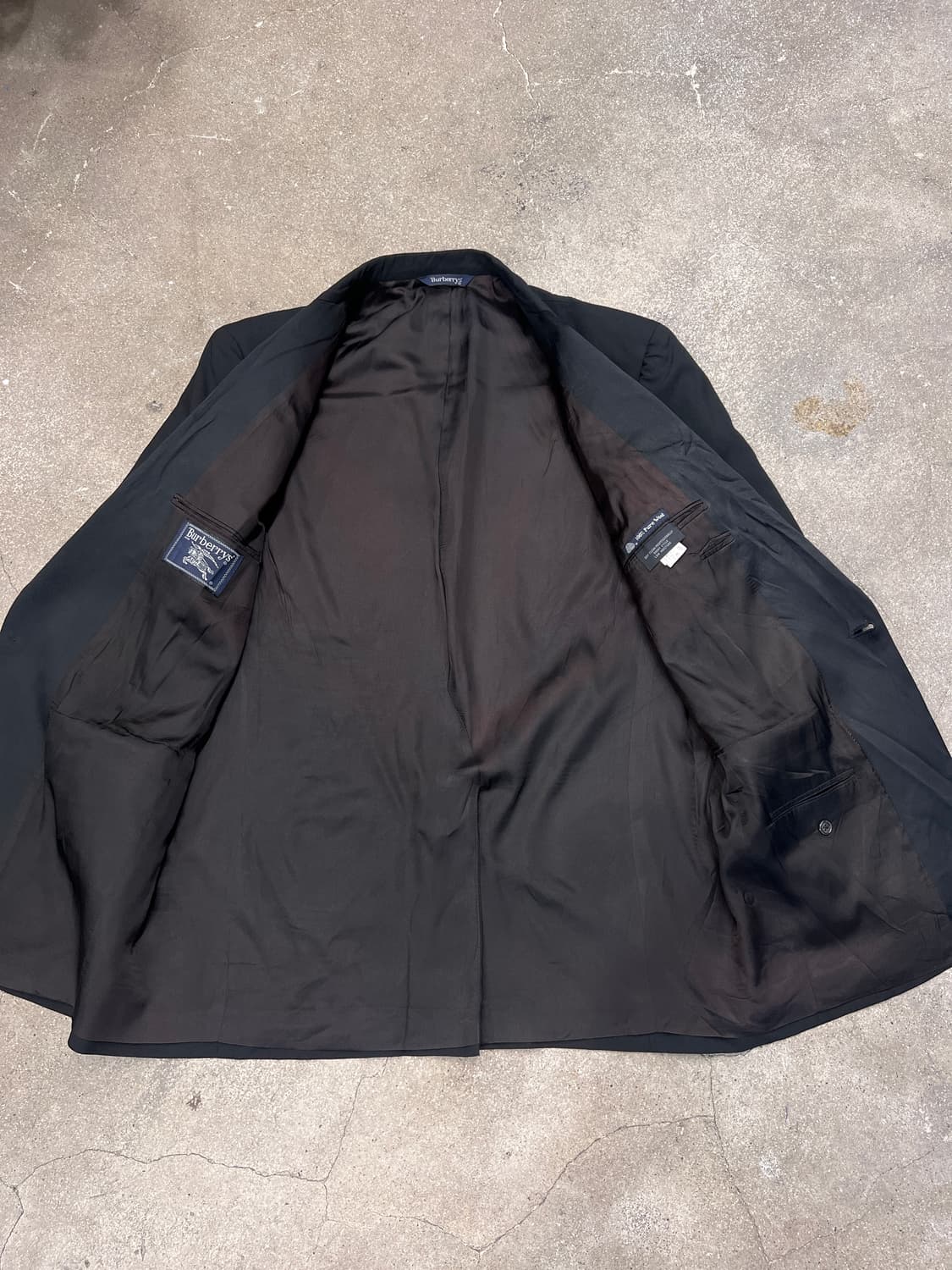 90‘s 버버리 울 블레이져 상품이미지4