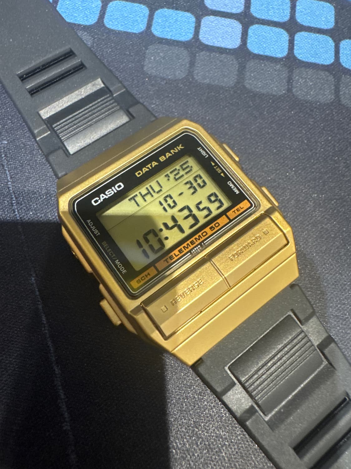 카시오 데이터뱅크 DB-520 호환밴드 줄질 상품이미지2