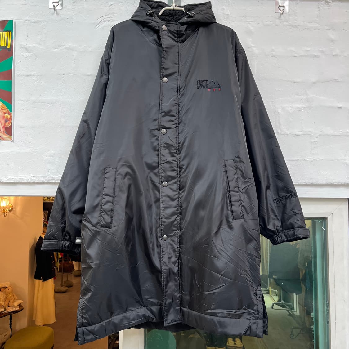First Down USA 롱 돕바 벤치 코트 L 상품이미지1