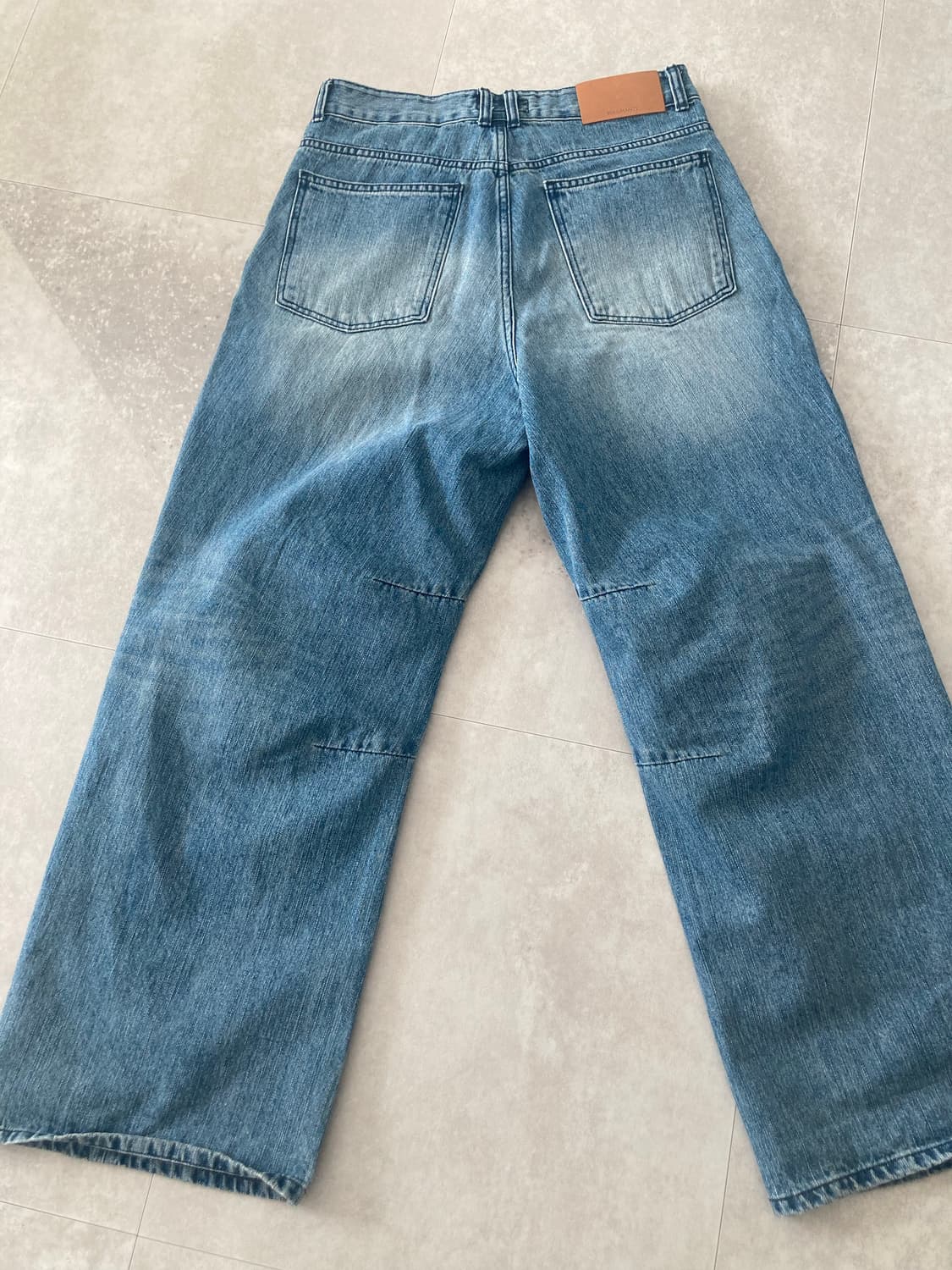 999휴머니티 AV PLEATS DENIM PANTS (NEB BLUE) 상품이미지2