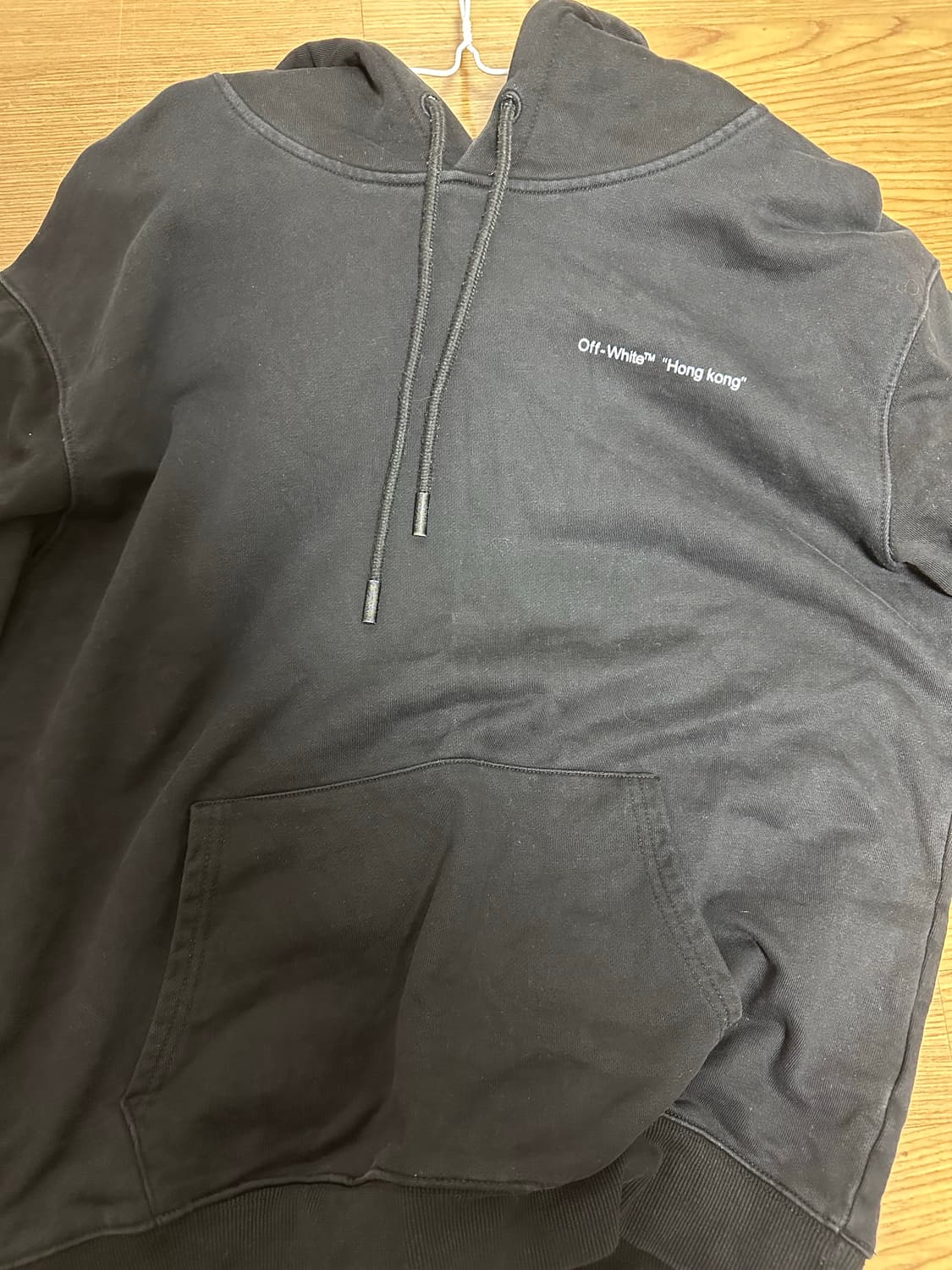 오프화이트 홍콩 후드티(L) 상품이미지1
