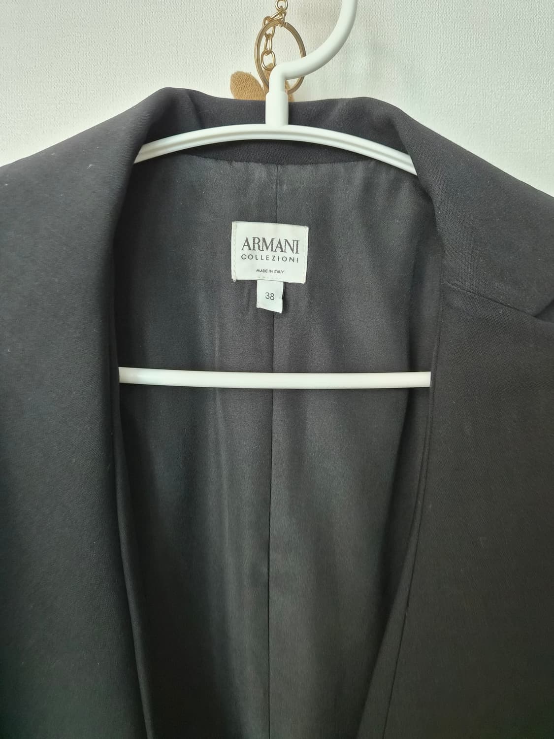 [정품/신세계] 아르마니 꼴레지오니 여성 울 롱코트 (38/슬림55) 상품이미지3