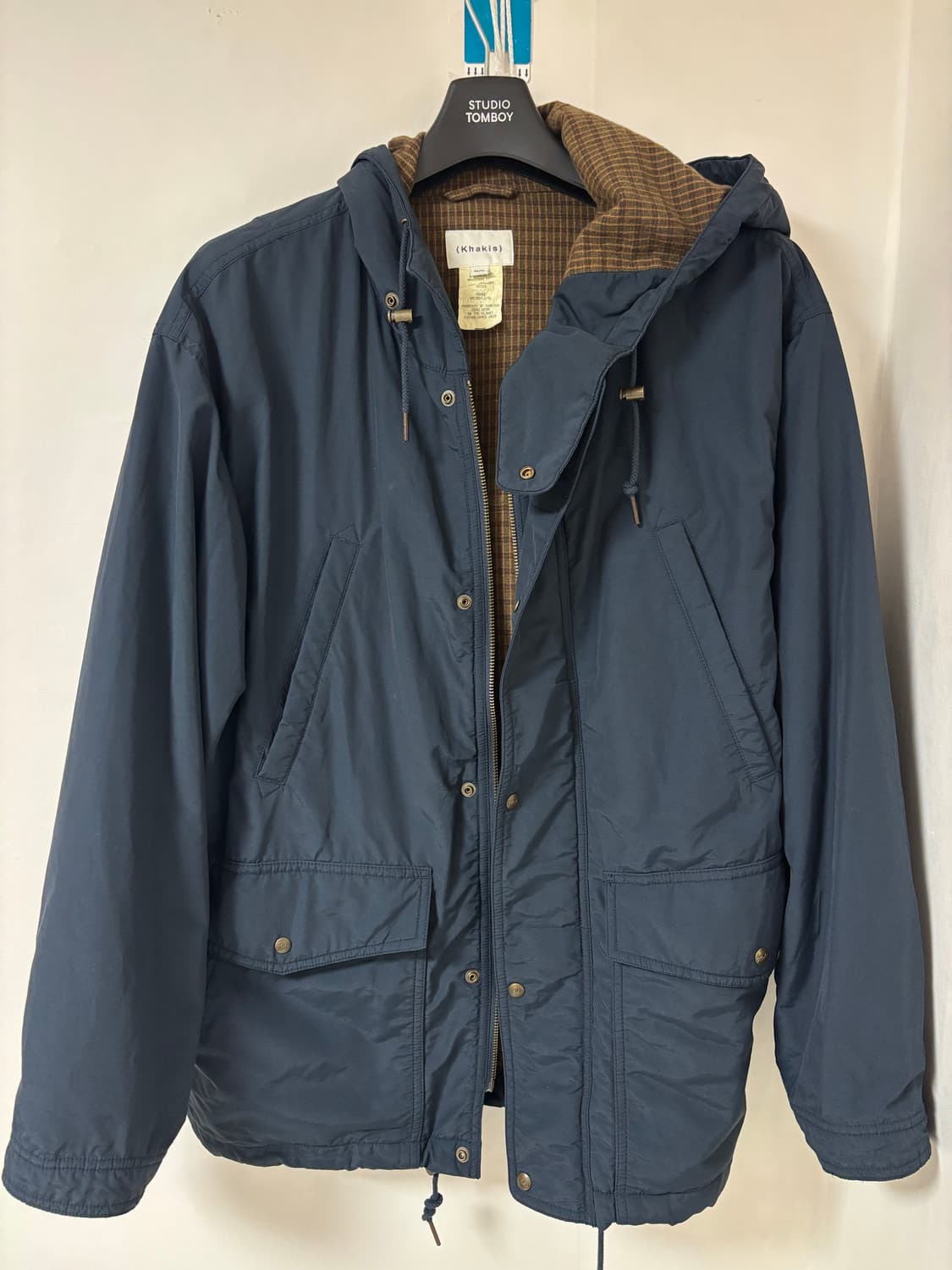 카키스 우즈맨 파카 woodsman parka navy (m) 상품이미지2