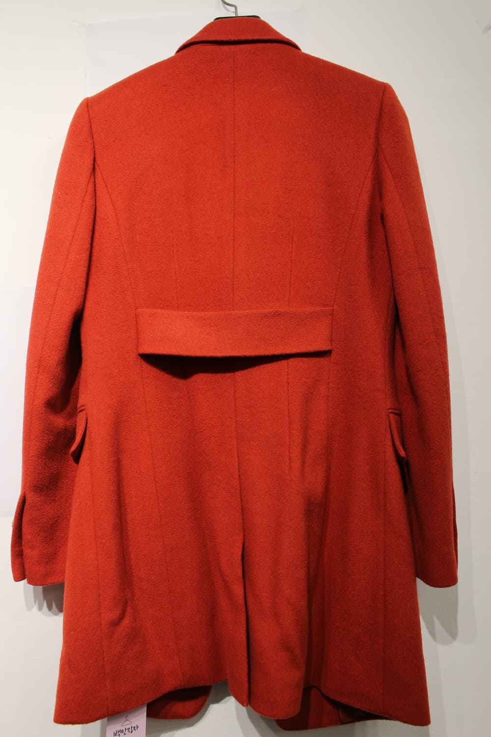 231. 레드 울 더블 코트 상품이미지2