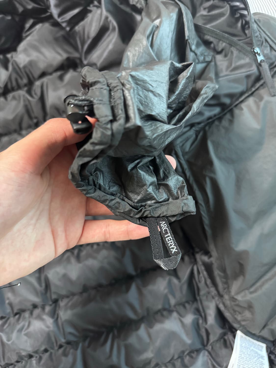 (S급) 아크테릭스 세륨 후디 블랙  상품이미지9