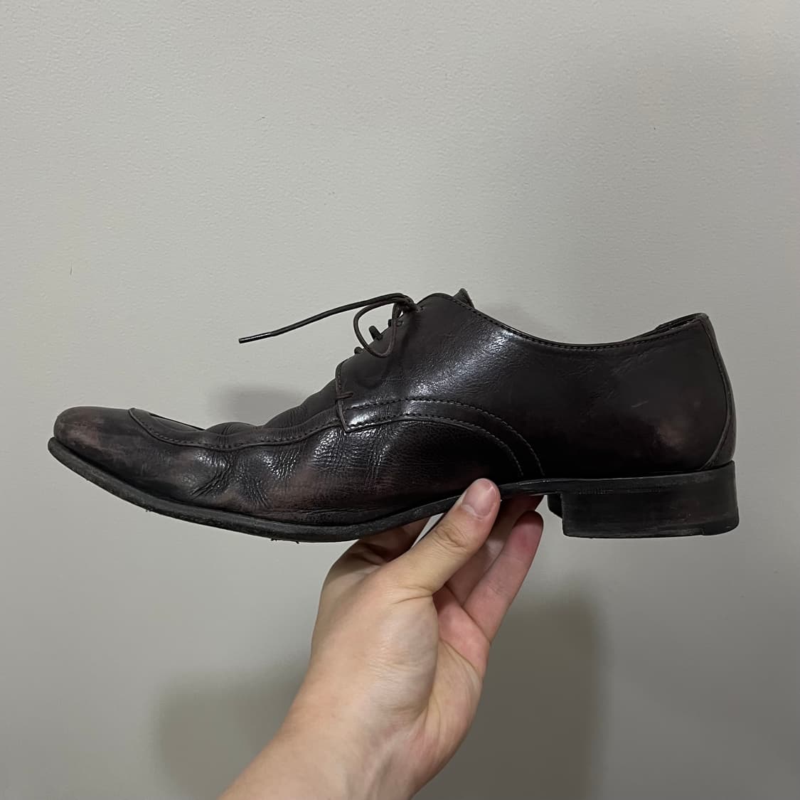 Prada Turn up Toe Derby Shoes 상품이미지3