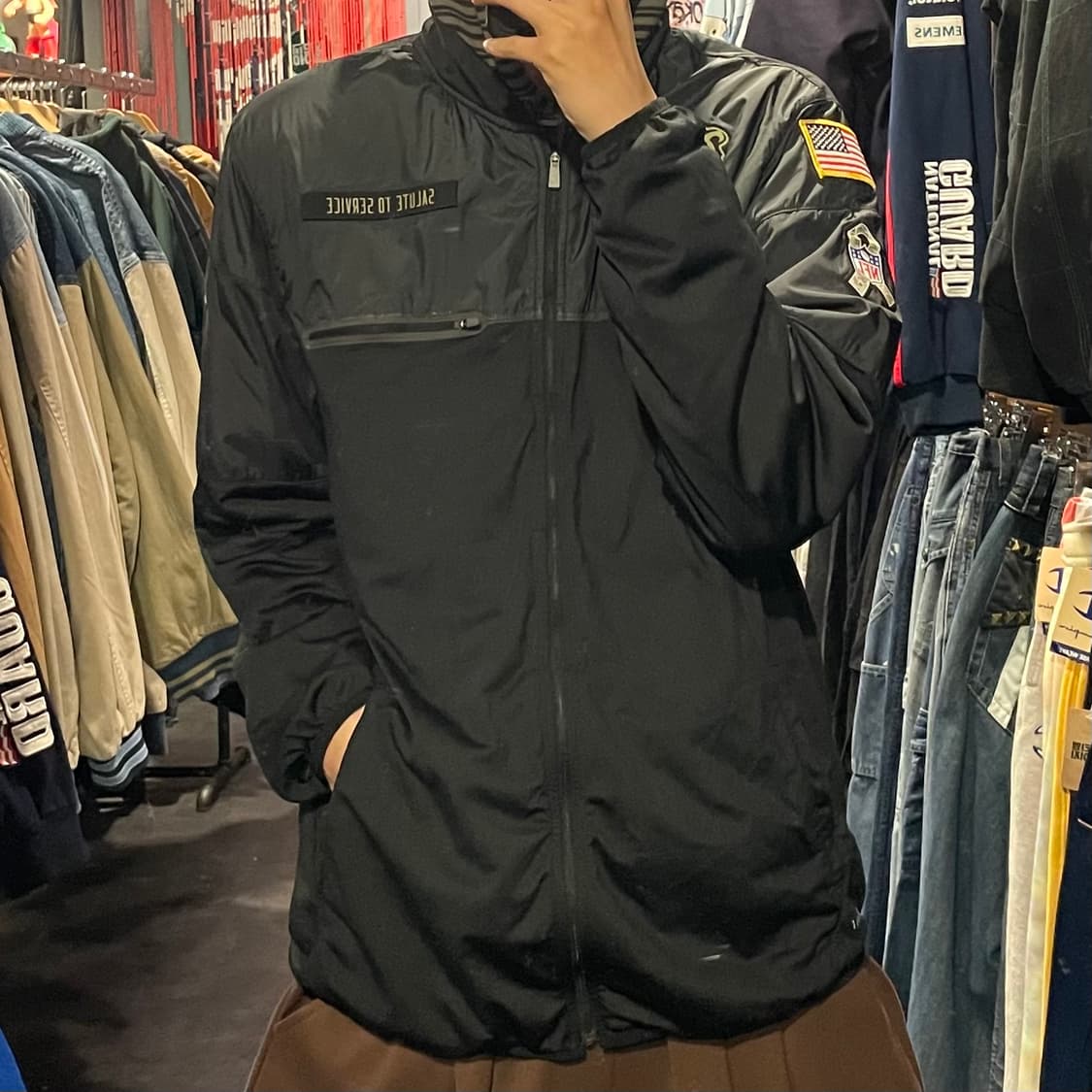 [IM] 나이키 NFL 시카고베어스 온필드 바람막이 상품이미지3