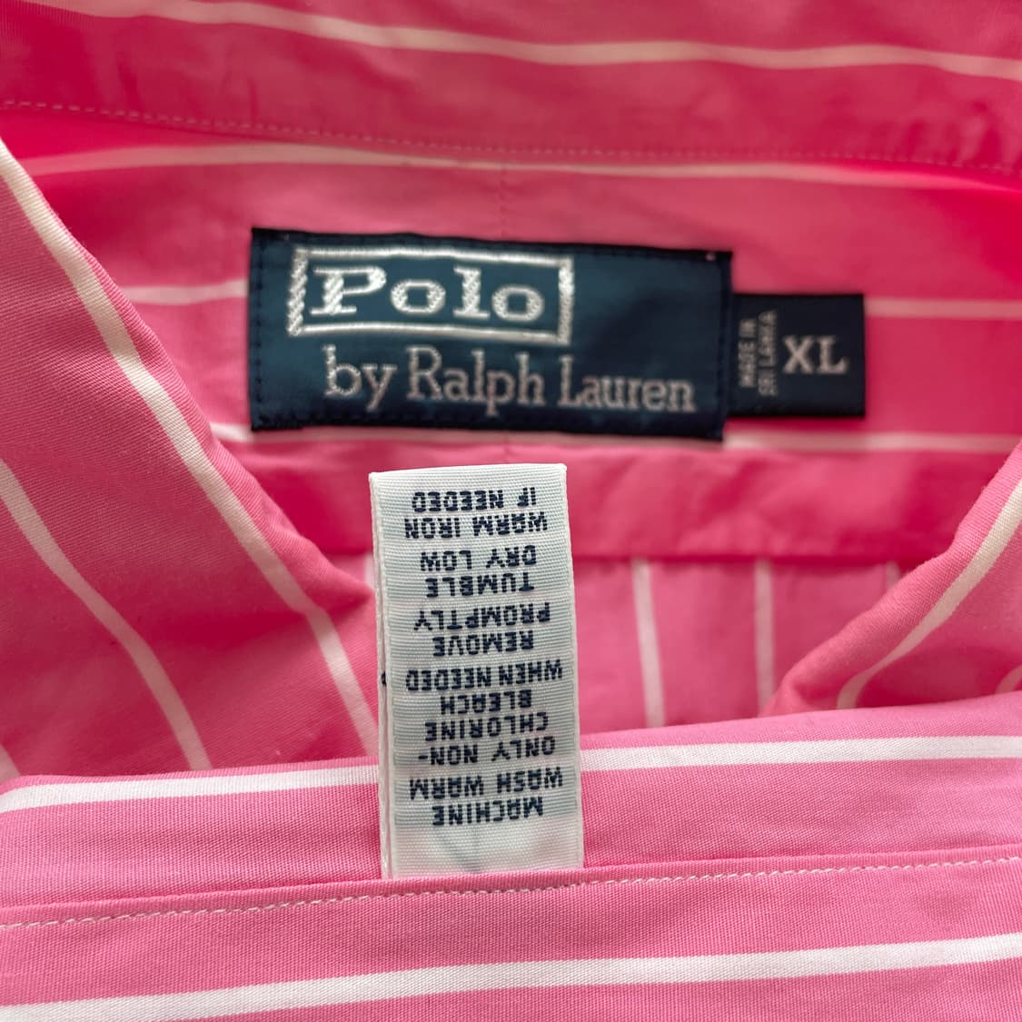 폴로 랄프로렌 핑크 스트라이프 셔츠 상품이미지7