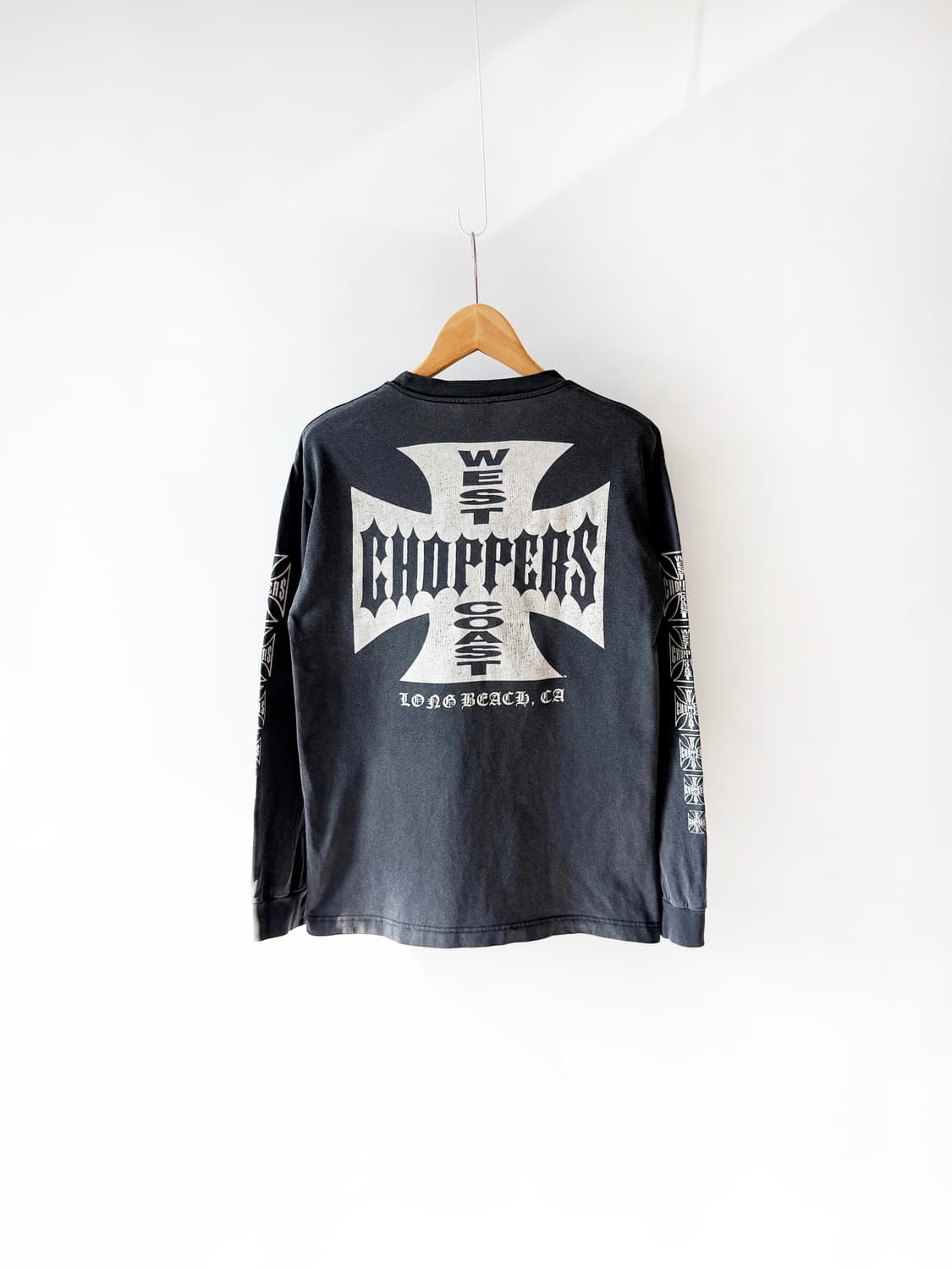 웨스트 코스트 차퍼 90s OG 아이언 크로스 롱 슬리브 상품이미지7