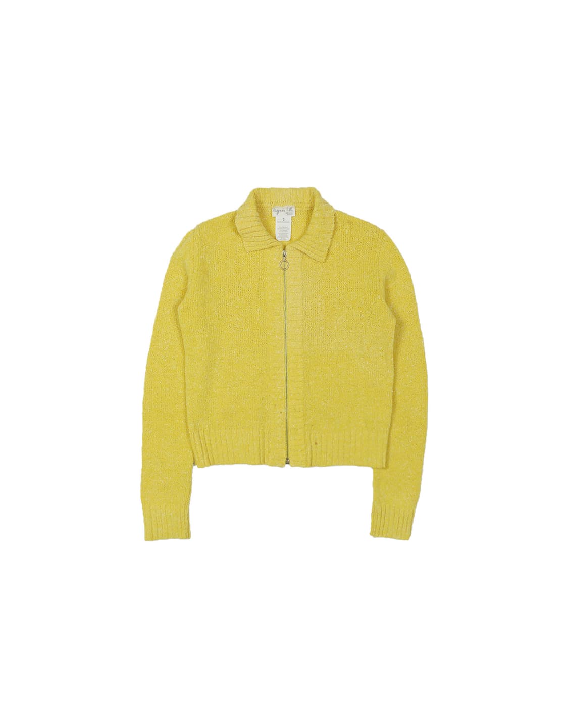 Agnes B. wool blend zip-up 상품이미지1