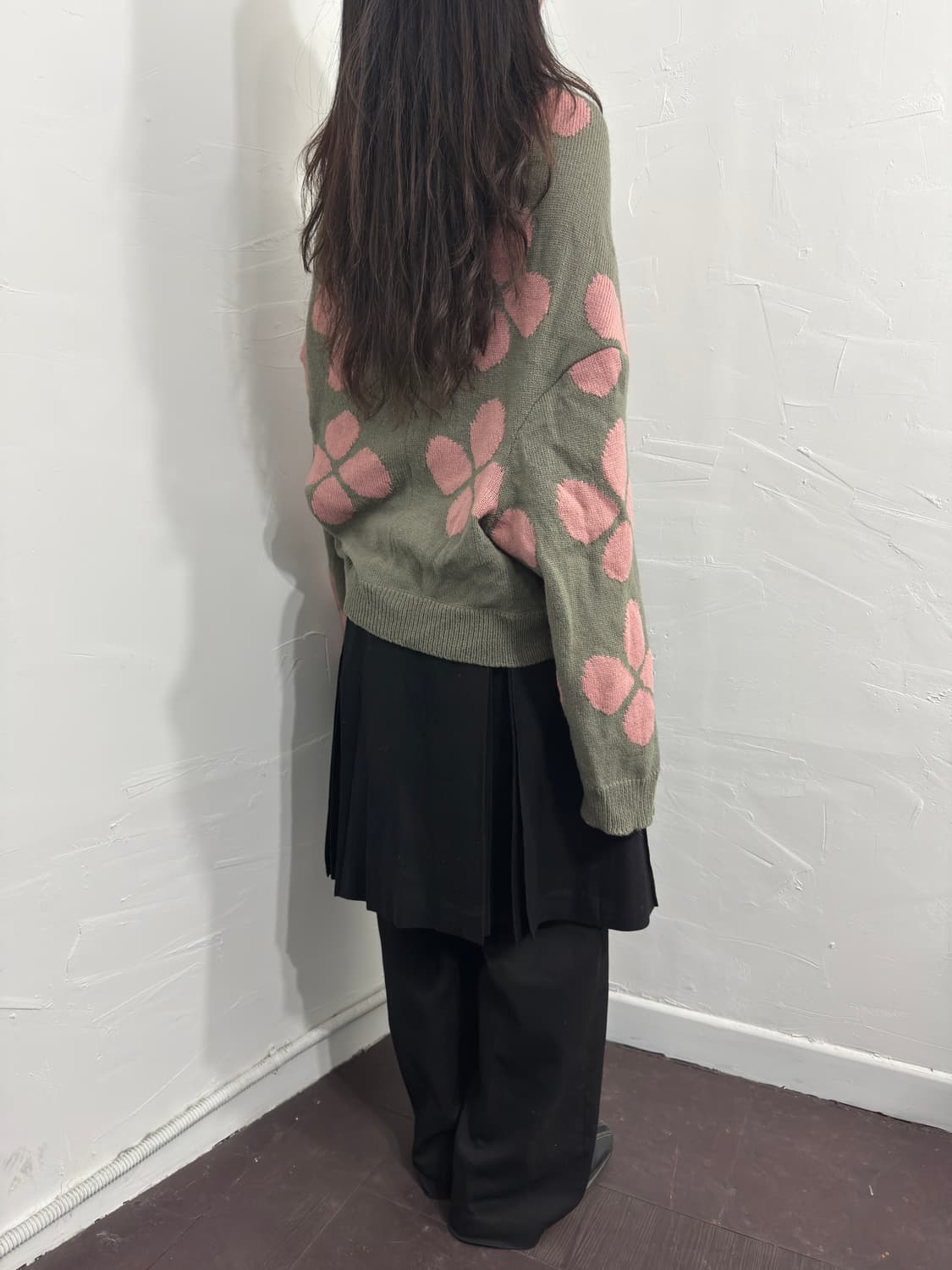 comme des carsons knit top 상품이미지5