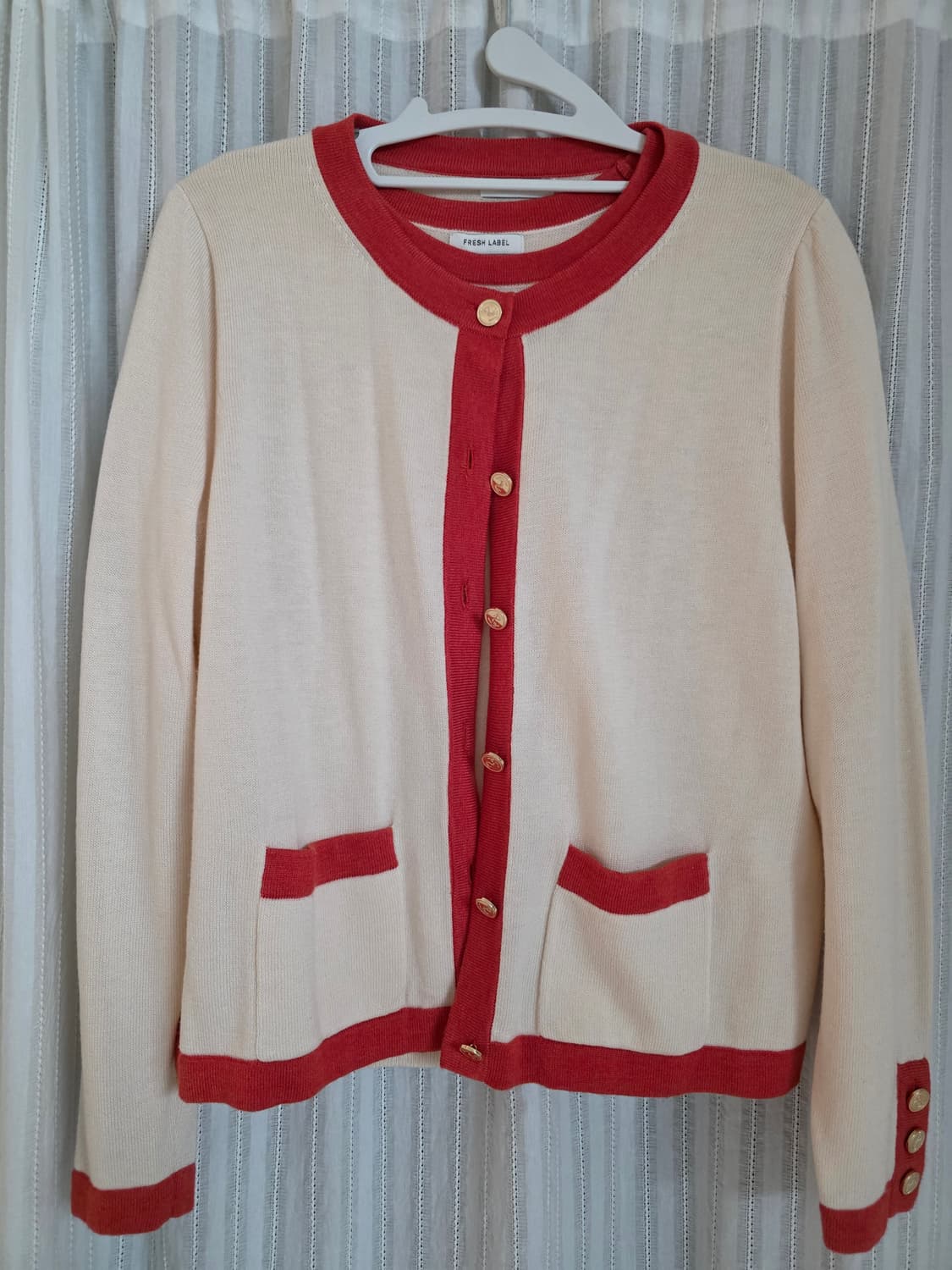 프레시라벨 가디건니트세트 상품이미지1