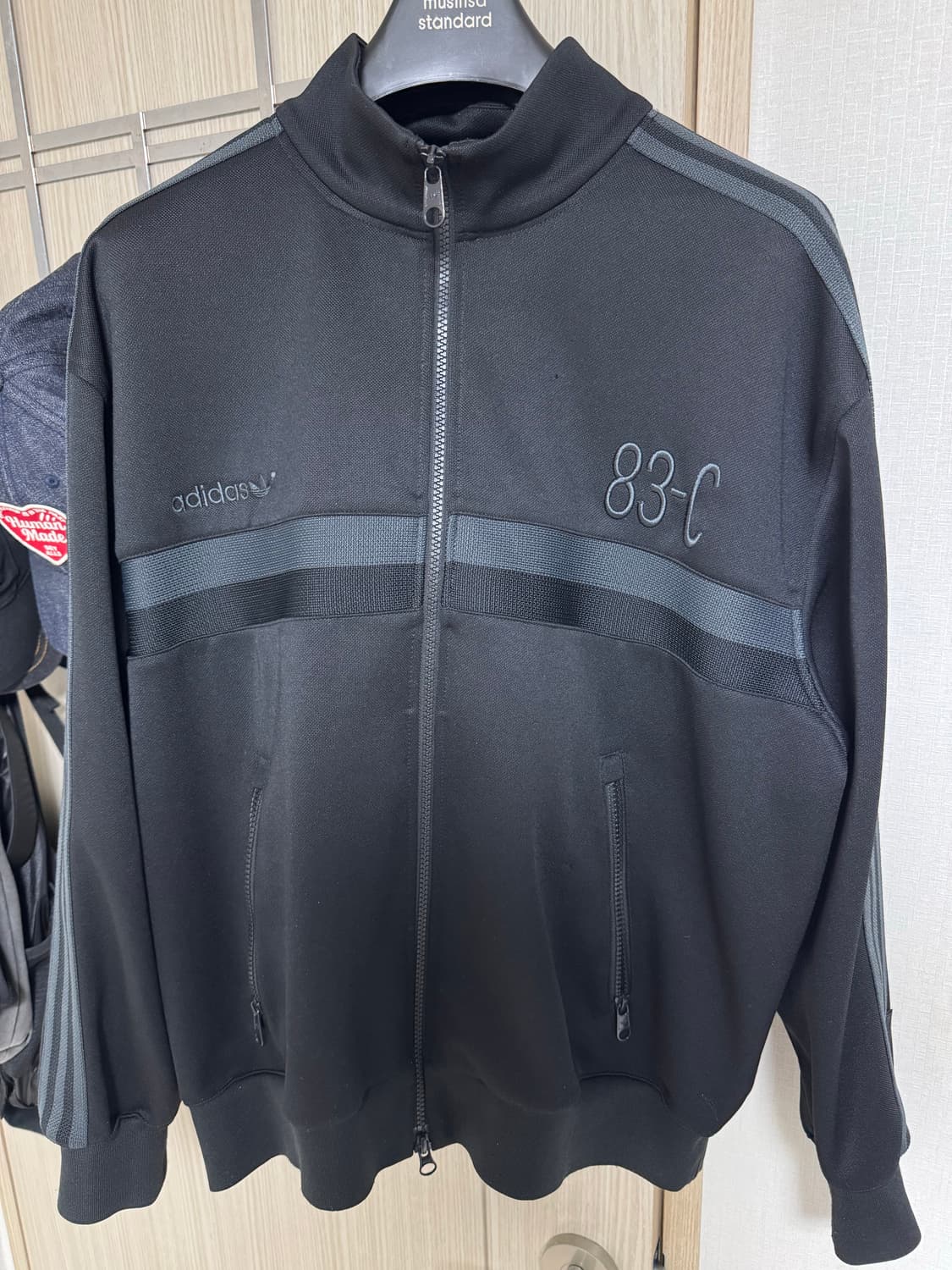 아디다스 베켄바우어 83-C 트랙탑 져지 블랙 차골 상품이미지1