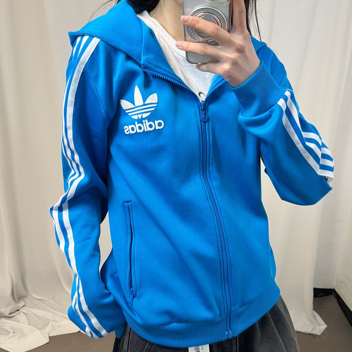 Adidas sky blue flock jersey 상품이미지3