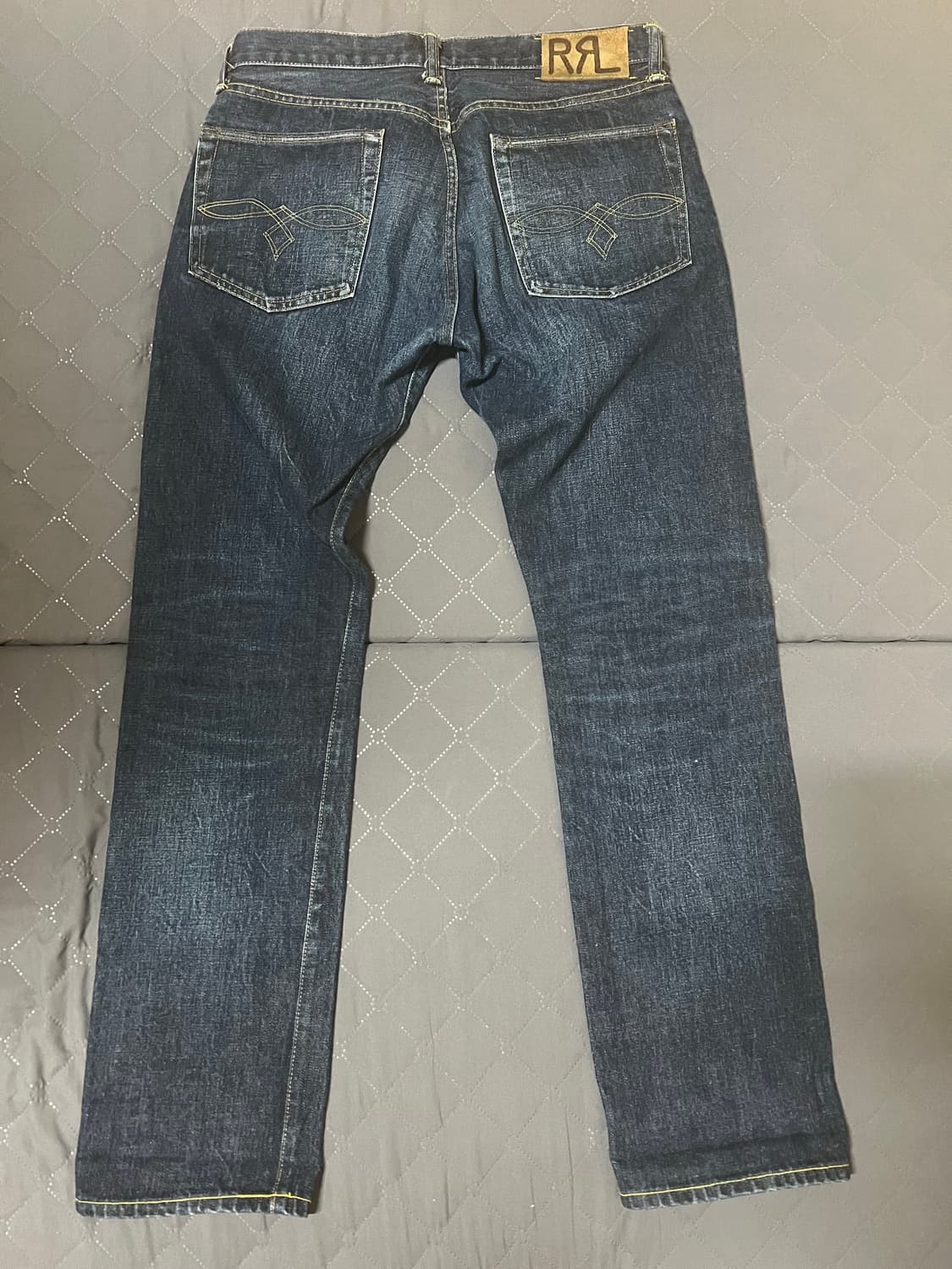 더블알엘 로우 스트레이트 셀비지 데님 상품이미지3