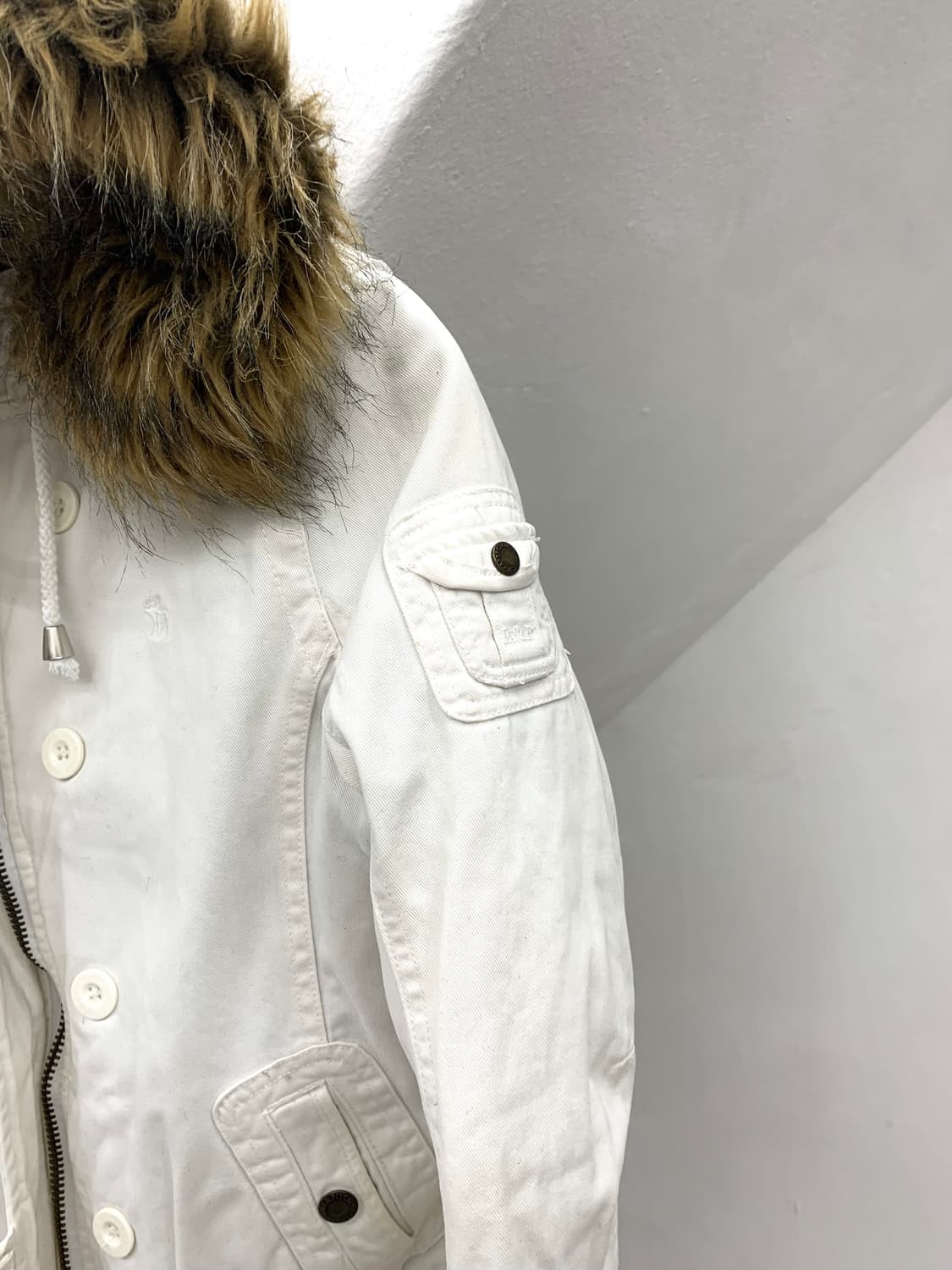 Abecrombie 00s fur down wolfjo parka  상품이미지8