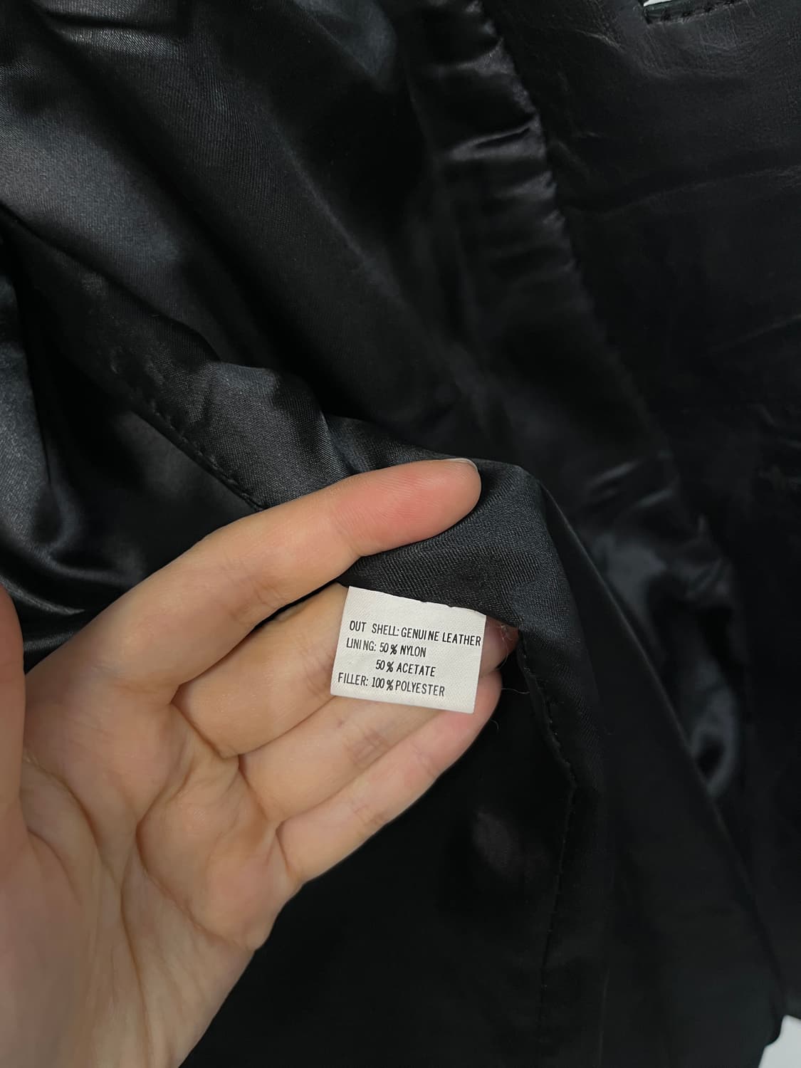 DAEIL 레더 자켓 상품이미지8