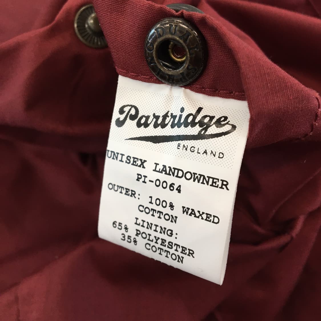 존 파트리지 왁스자켓 XS 바버st  상품이미지8
