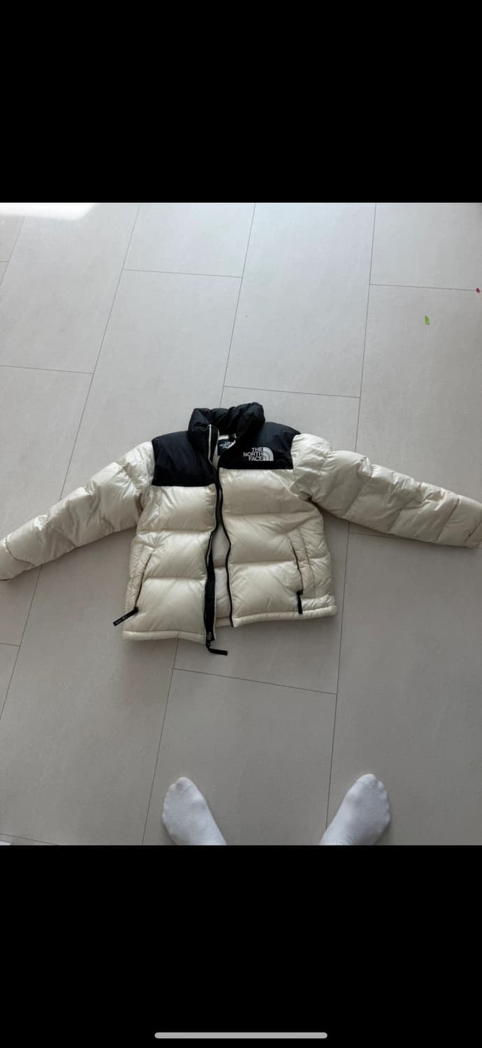 노스페이스 1996 에코 눕시 패딩 크림 M 상품이미지1