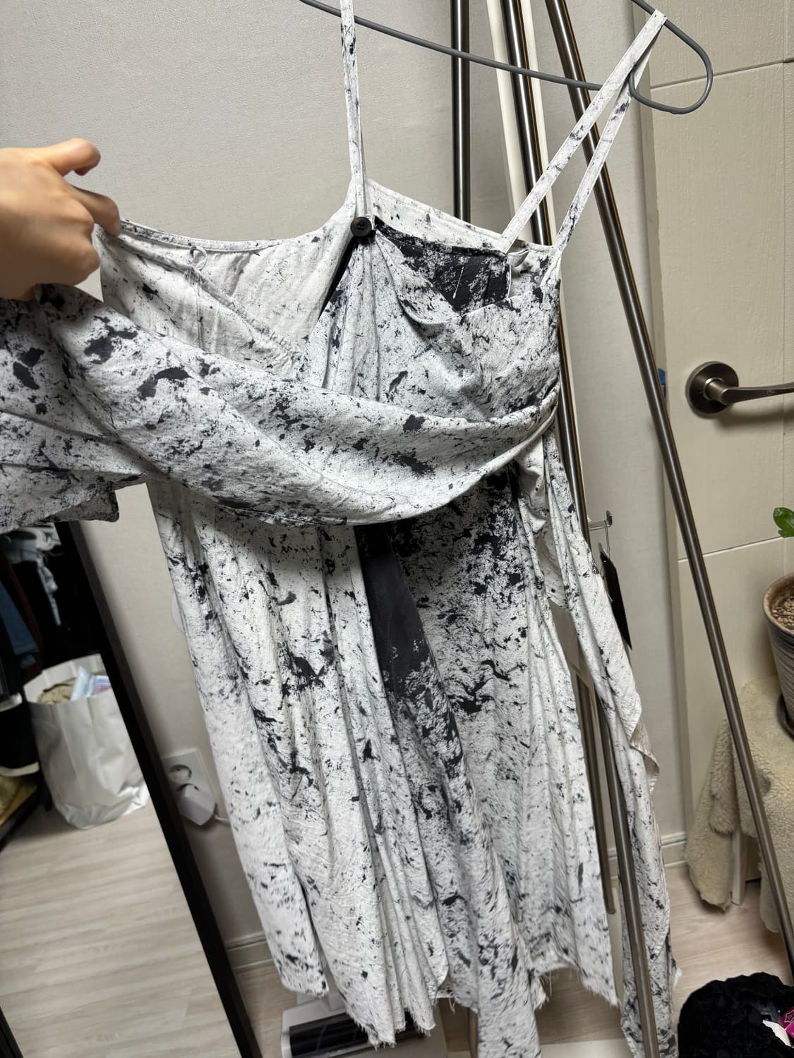 Lost&found 비대칭 드레스 상품이미지4