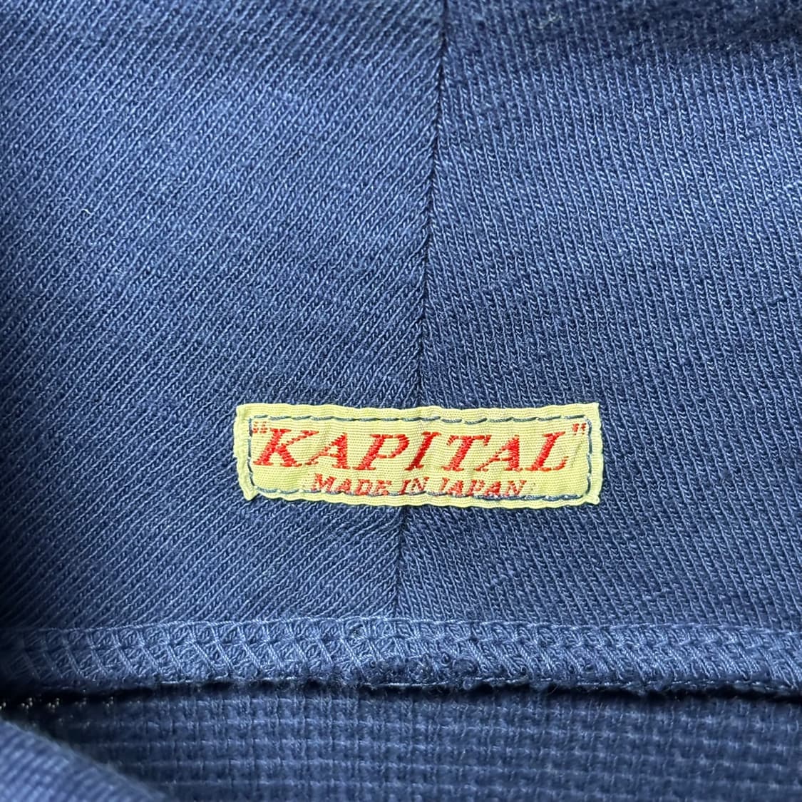 4) kapital 캐피탈 써멀 후드 와플 후디 상품이미지3