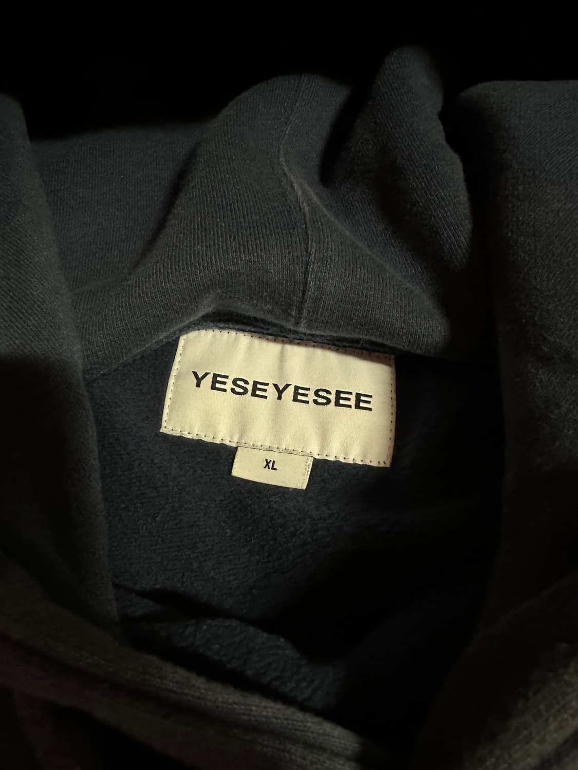 (XL)예스아이씨 후드티 네이비 상품이미지5