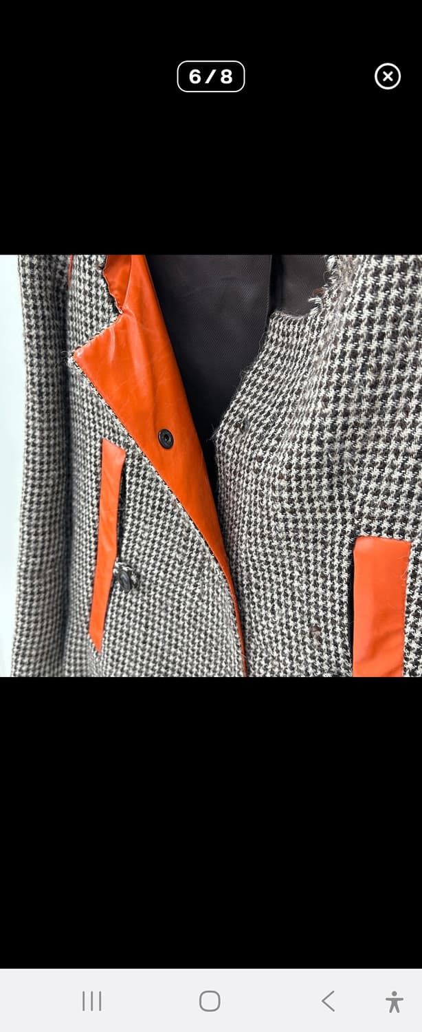 (정품)Chloe 체크 자켓 44-55 상품이미지4