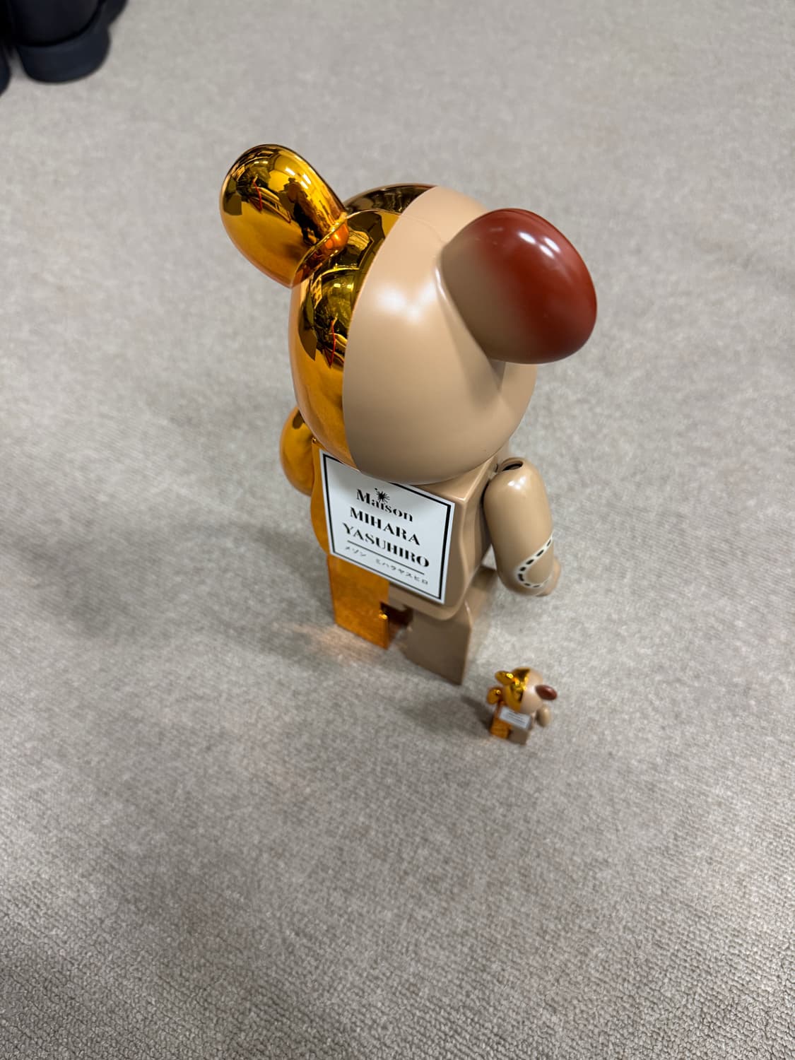 미하라 야스히로 베어브릭 400%,100% set 상품이미지2