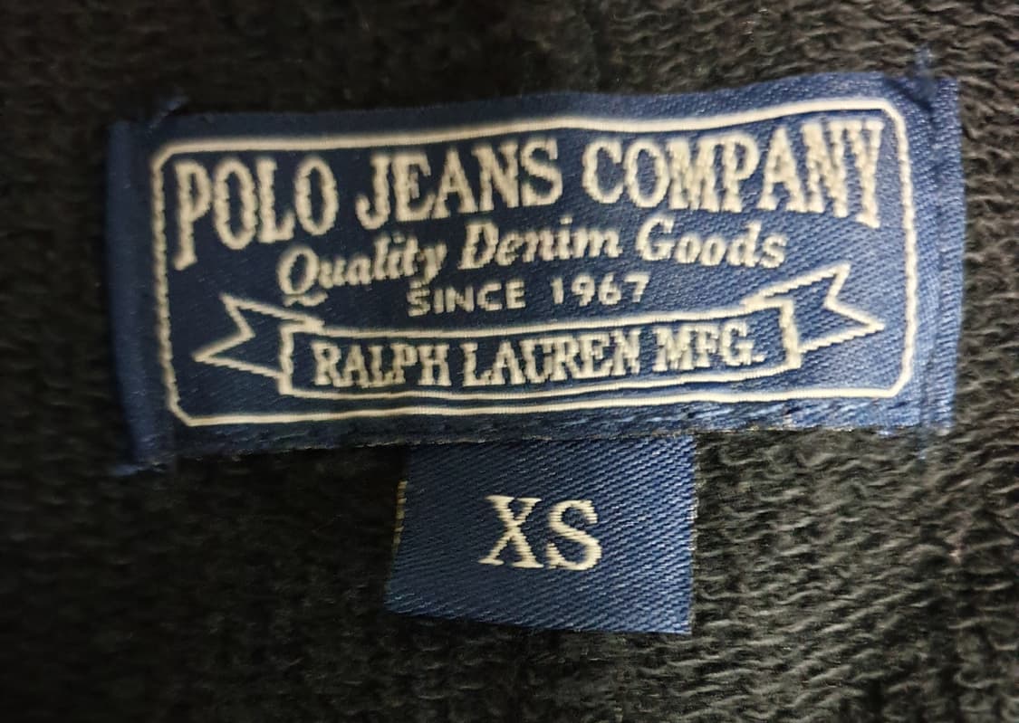 폴로 진스 컴퍼니 빈티지 울 라이더 조끼 블랙 (XS) 상품이미지2