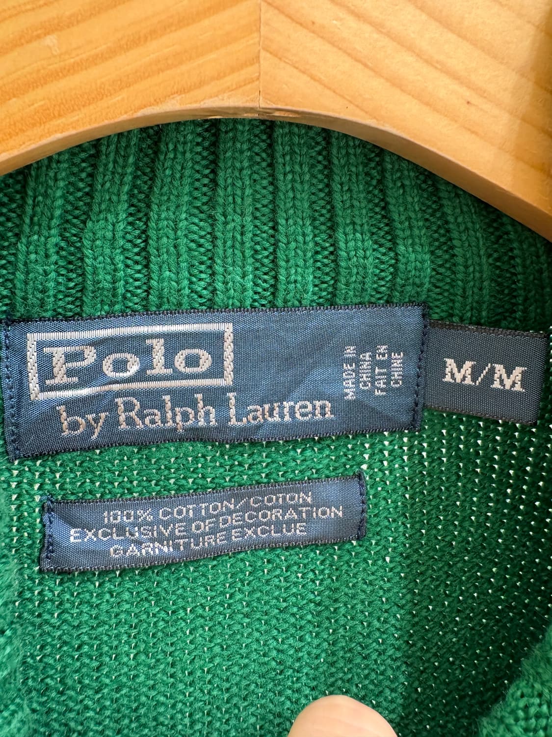 POLO RALPH LAUREN 니트반집업 상품이미지7