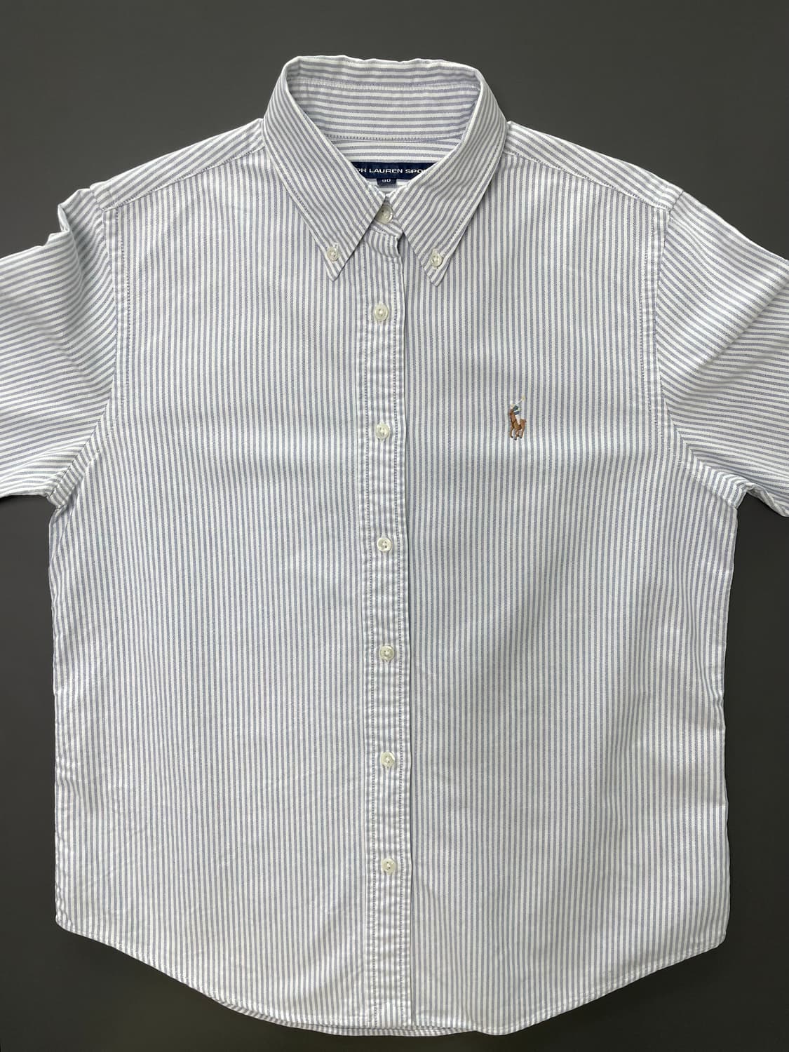 [M] 폴로 랄프로렌 여성 옥스포드 스트라이프 셔츠 상품이미지4
