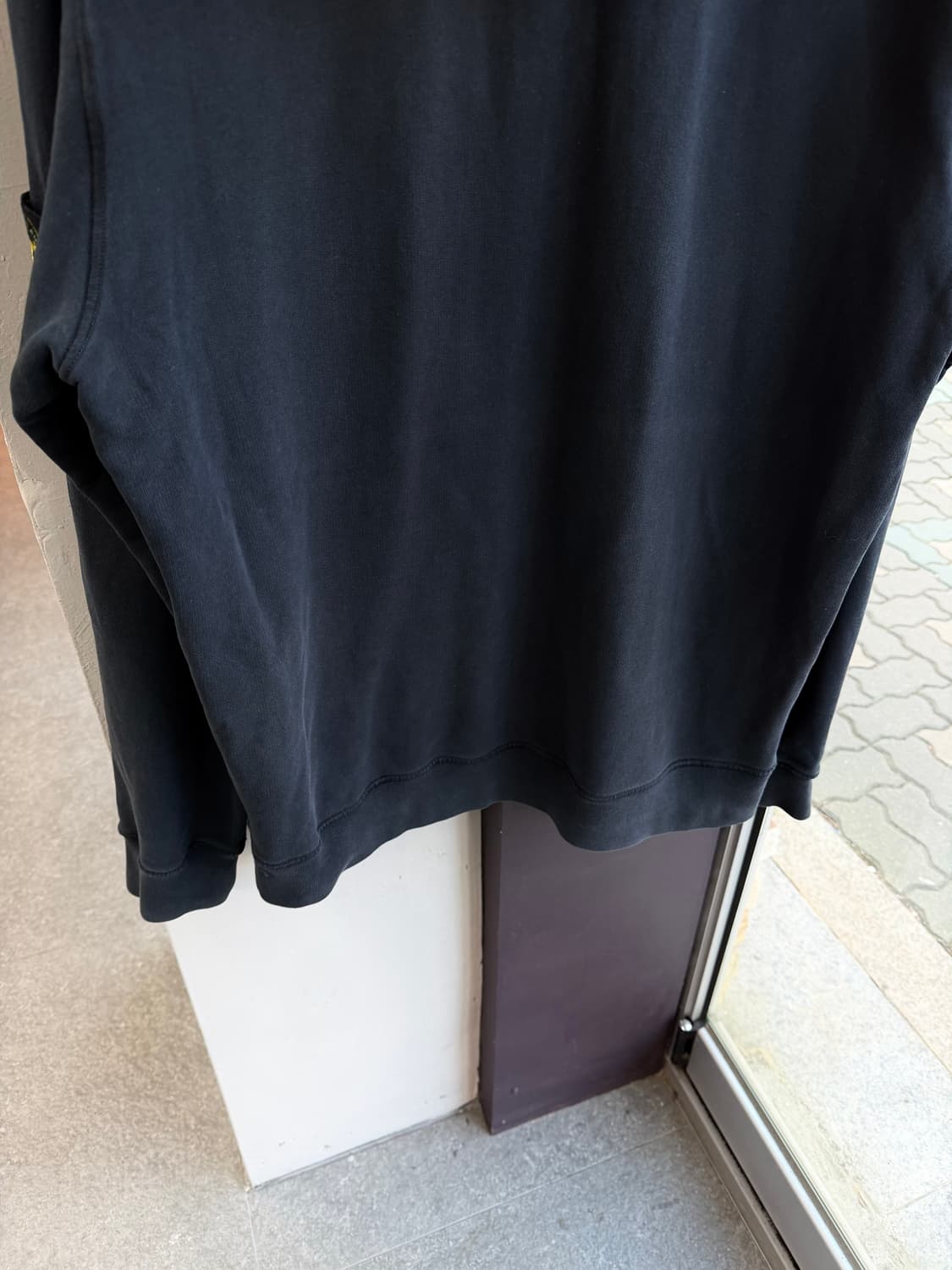 .XXL/ 스톤아일랜드 네츄럴 워싱 에센셜 기모 후드티 상품이미지8