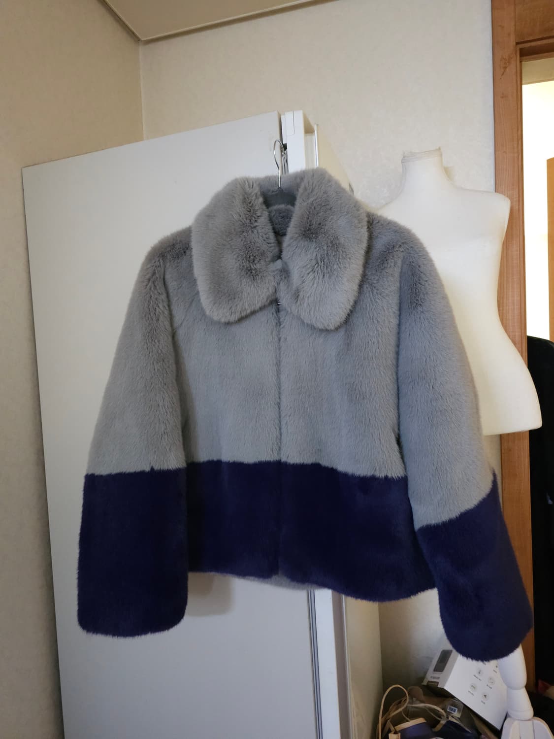 한섬 세컨플로어 퍼자켓 상품이미지1