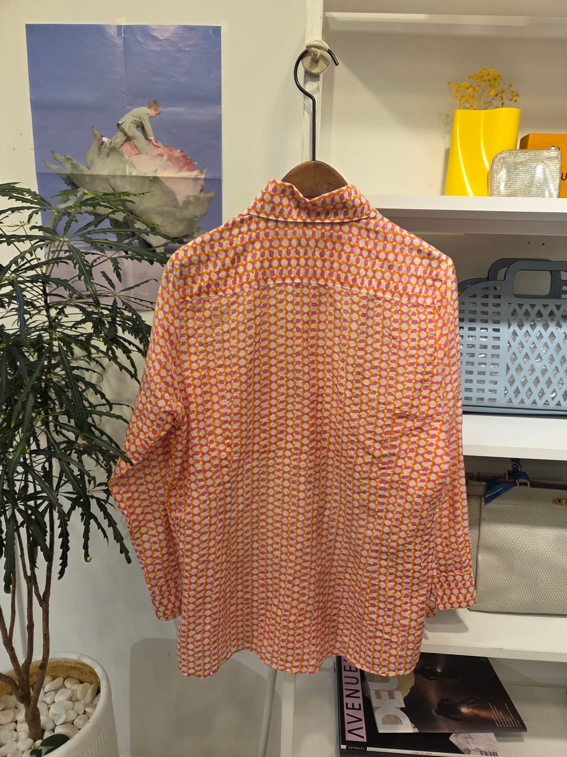 에르메질도 제냐 패턴 셔츠 블라우스 상품이미지6