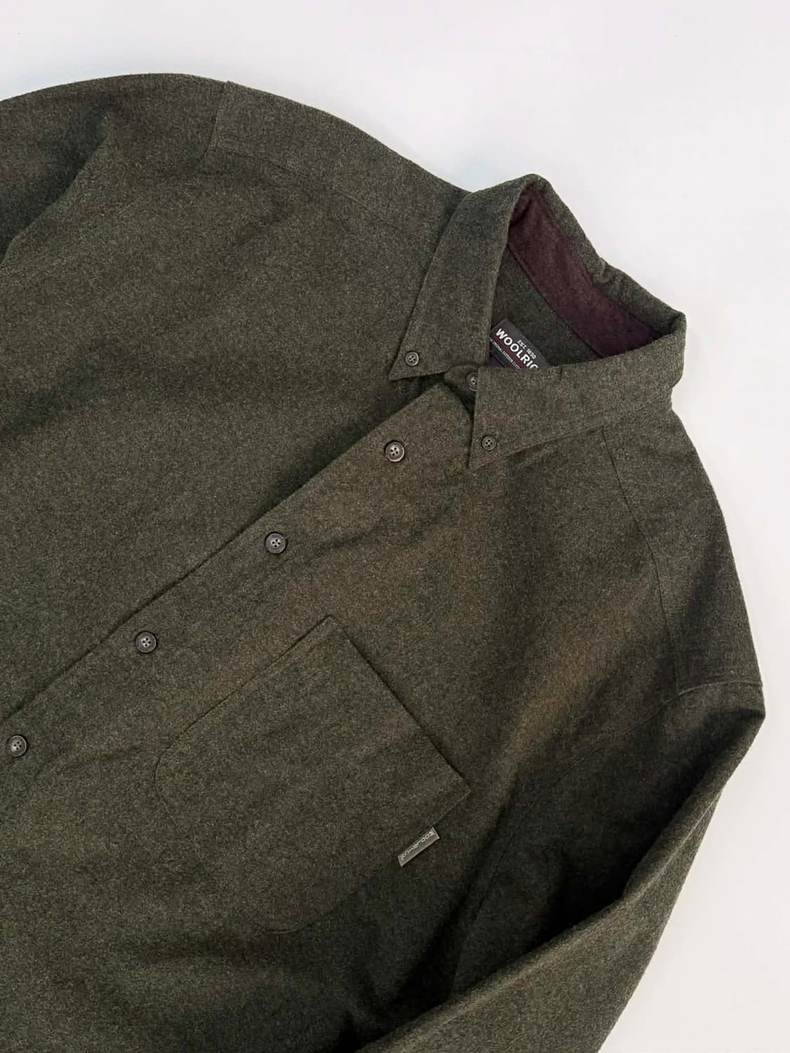 [L] 울리치 울 플란넬 버튼 셔츠 상품이미지5