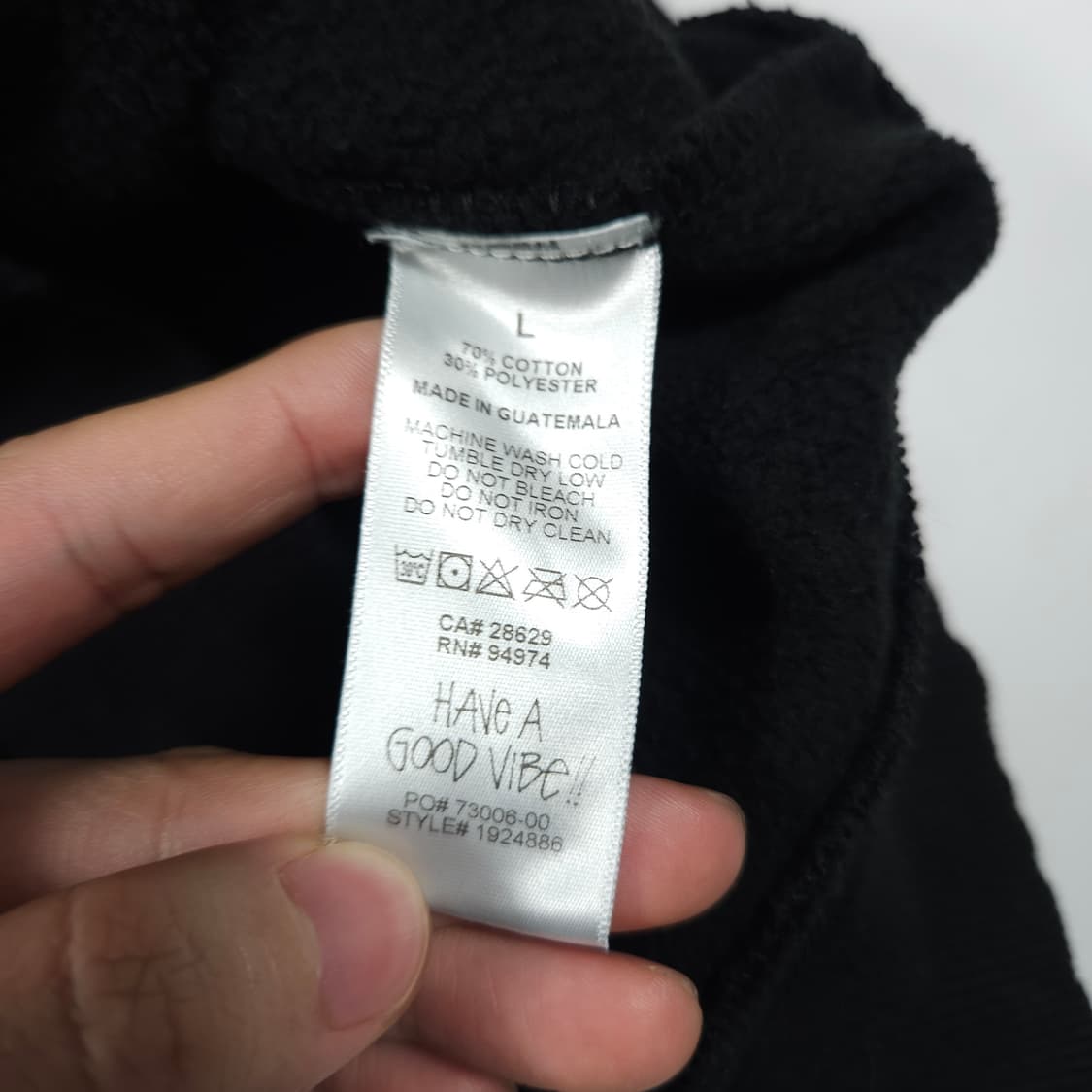 스투시 파라다이스 로스트 후드티 블랙 상품이미지6