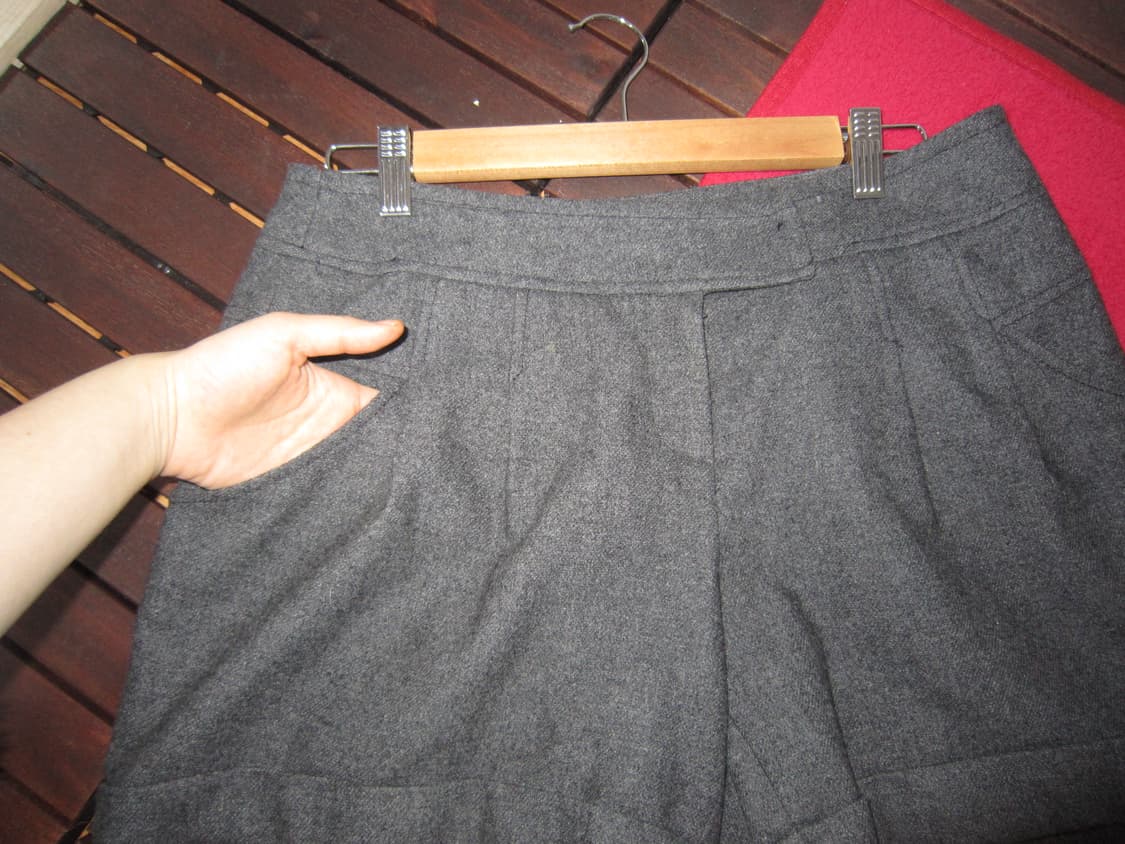 vintage charcoal balloon short pant 상품이미지2